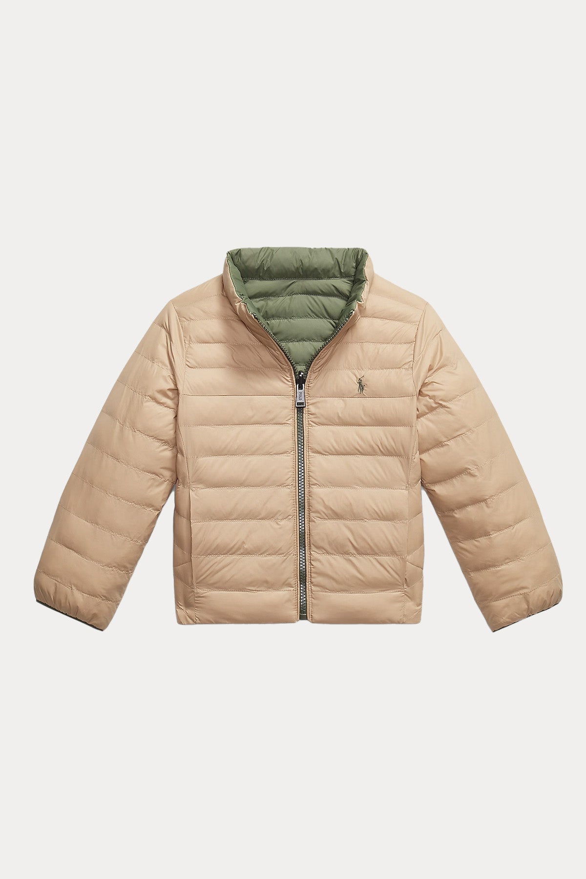 Polo Ralph Lauren Kids 4-7 Yaş Unisex Çocuk Çift Taraflı Puffer Mont