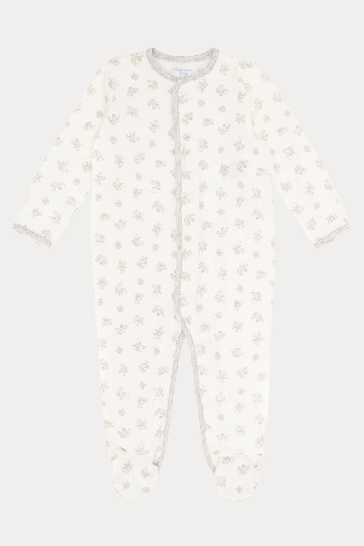 Polo Ralph Lauren Kids Yeni Doğan-3 Aylık Unisex Bebek Polo Bear Tulum