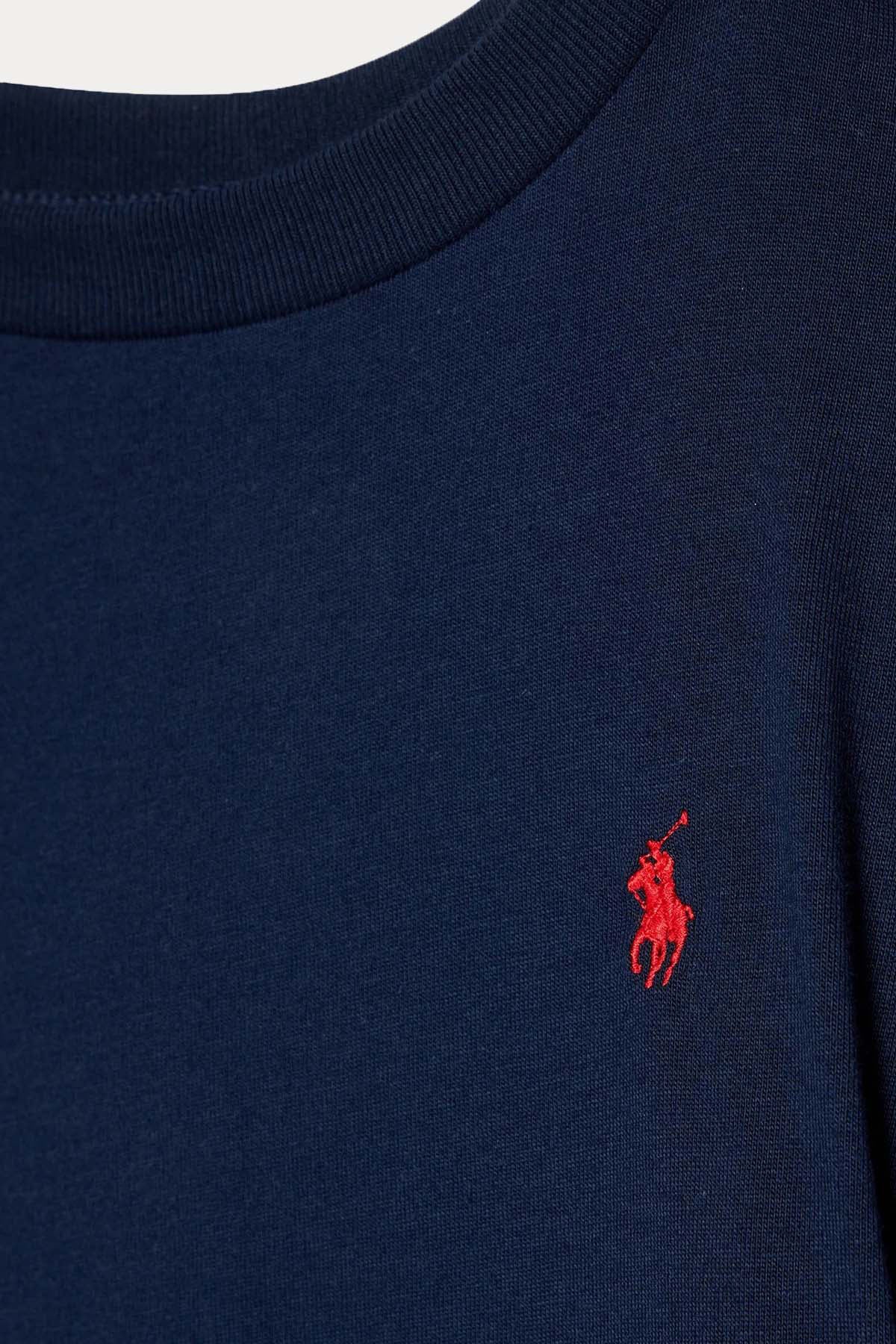 Polo Ralph Lauren Kids 2-7 Yaş Unisex Çocuk Uzun Kollu T-shirt