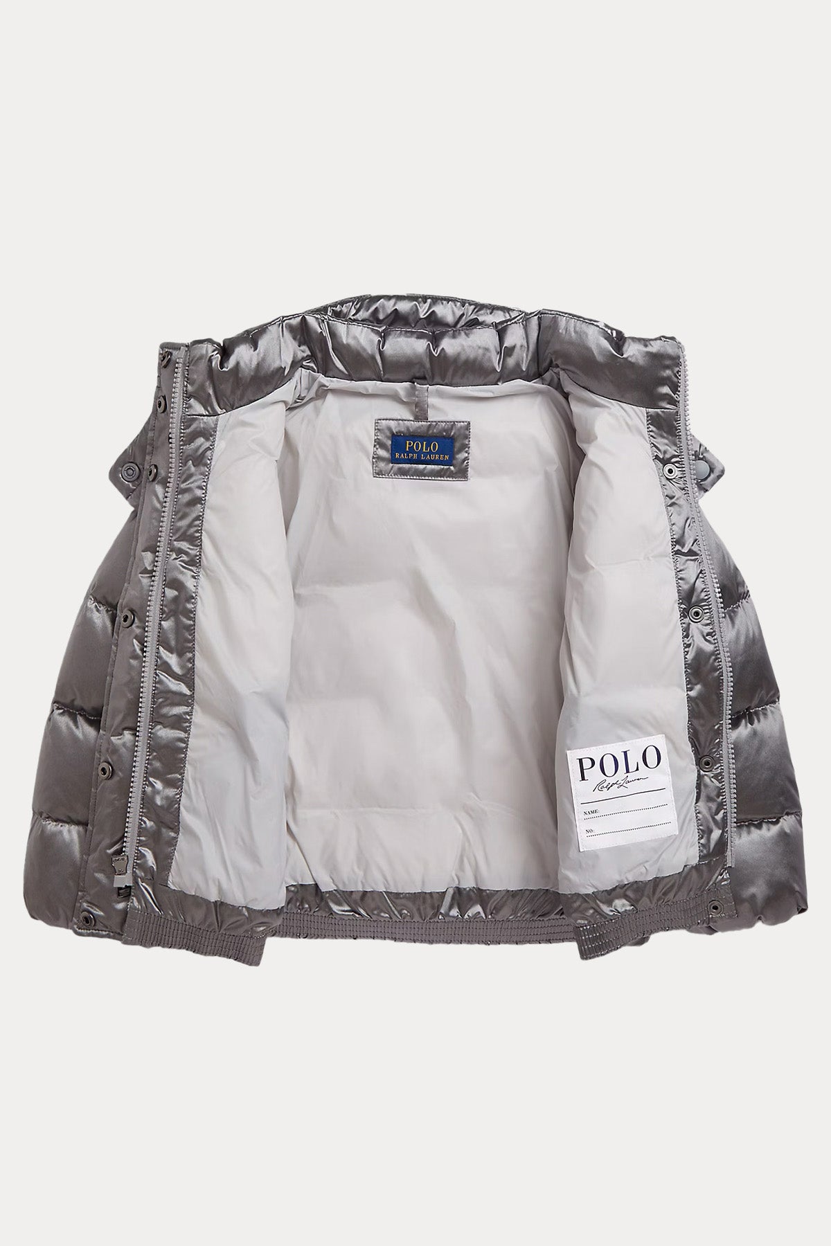 Polo Ralph Lauren Kids 4-6 Yaş Unisex Çocuk Kapüşonlu Puffer Mont