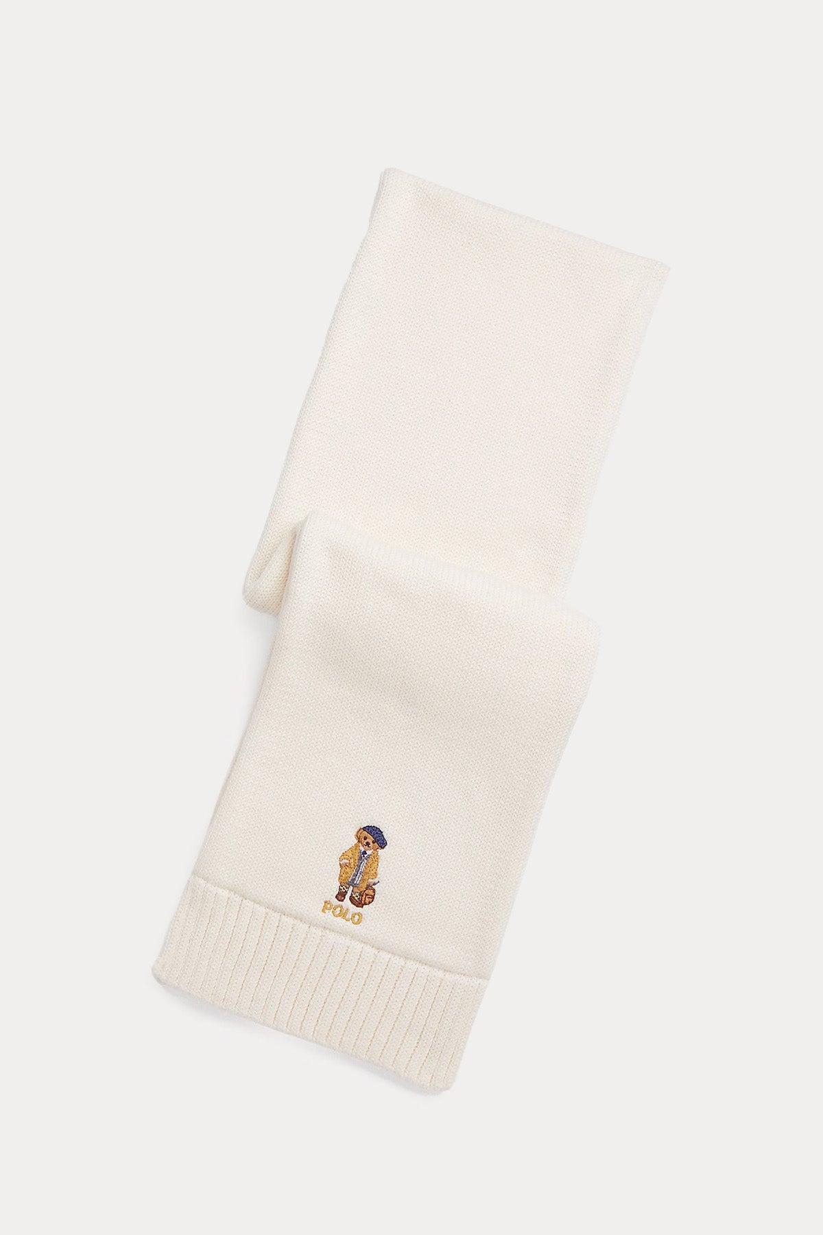 Polo Ralph Lauren Kids S-XL Beden Unisex Polo Bear Örgü Atkı