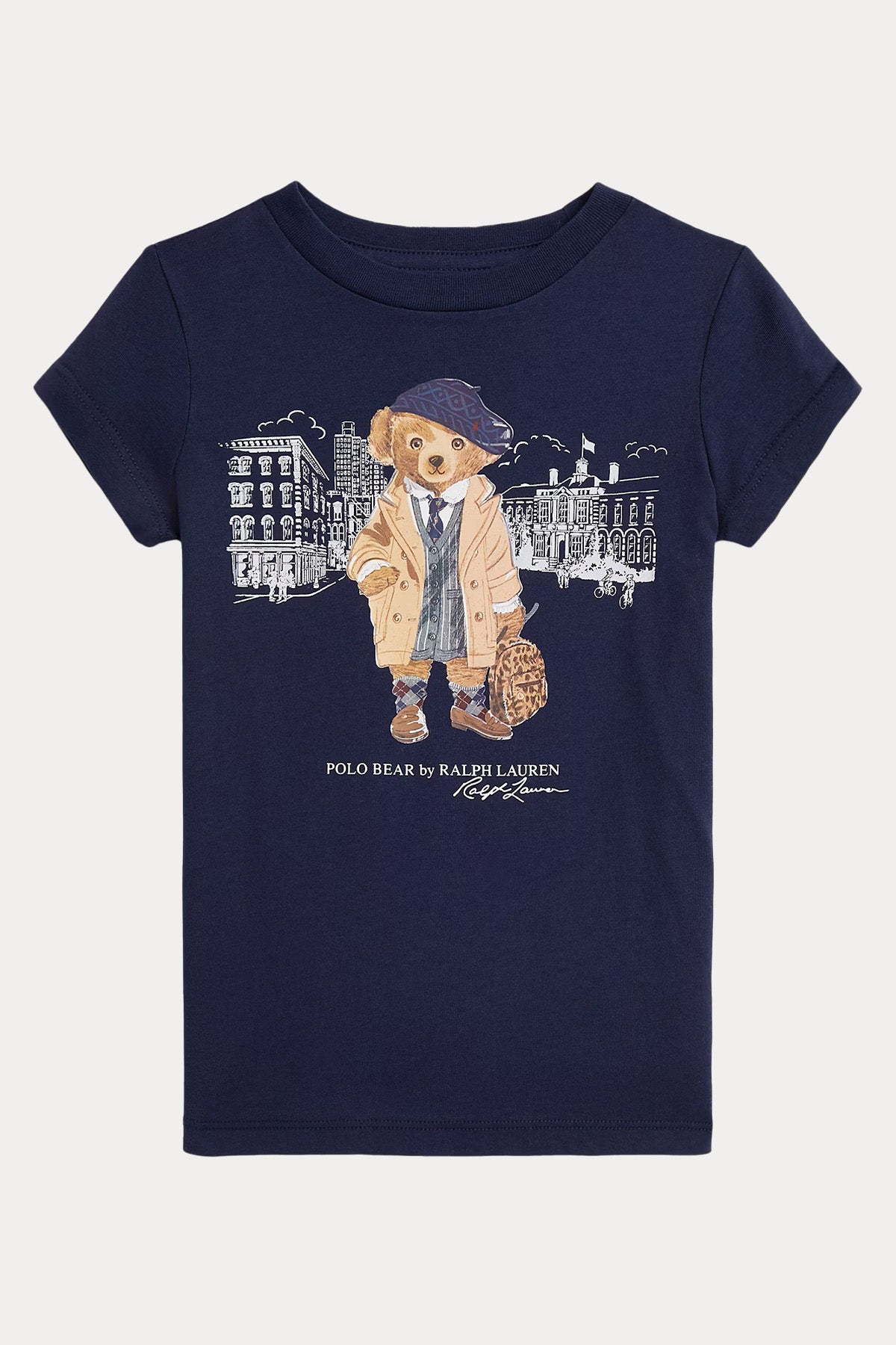 Polo Ralph Lauren Kids 3-6 Yaş Kız Çocuk Polo Bear T-shirt