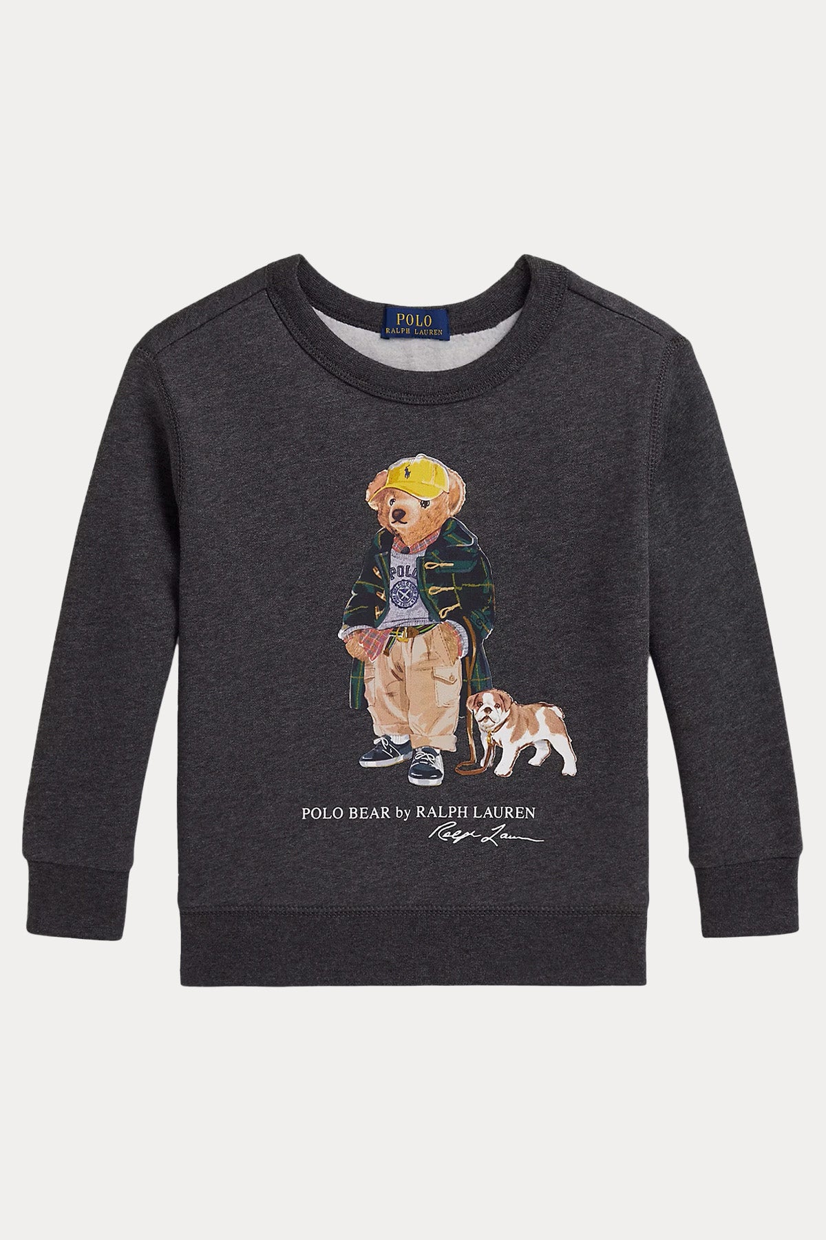 Polo Ralph Lauren Kids 4-6 Yaş Unisex Çocuk Şardonlu Polo Bear Sweatshirt