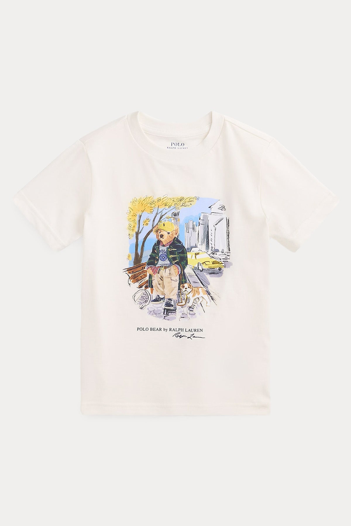 Polo Ralph Lauren Kids 3-7 Yaş Unisex Çocuk Polo Bear T-shirt