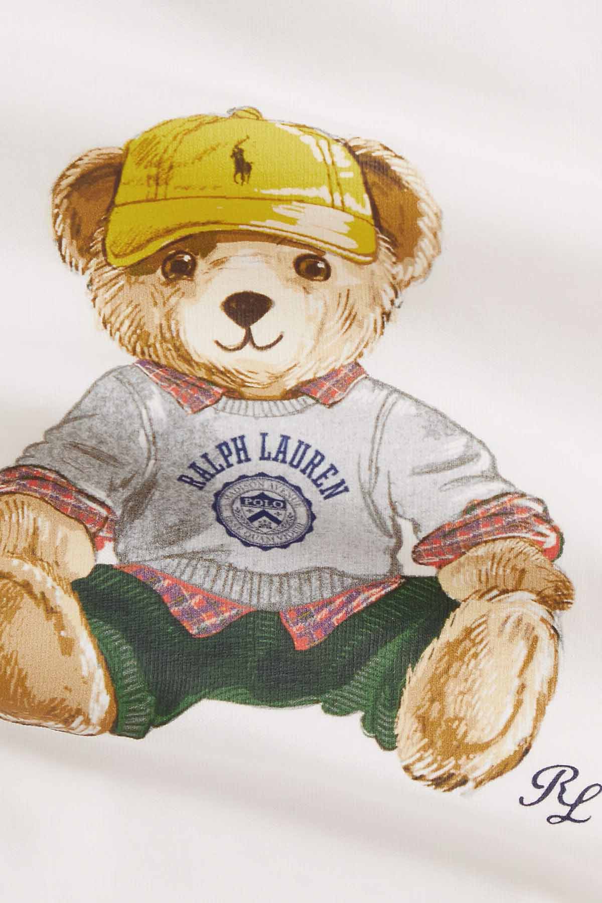 Polo Ralph Lauren Kids 24 Aylık Unisex Bebek Polo Bear T-shirt
