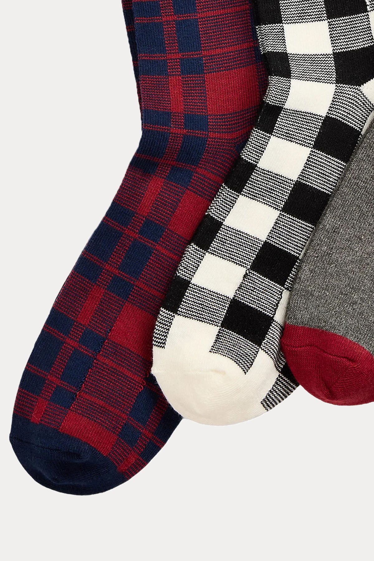 Polo Ralph Lauren Kids 2-7 Yaş Unisex Çocuk 3'lü Paket Polo Bear Çorap