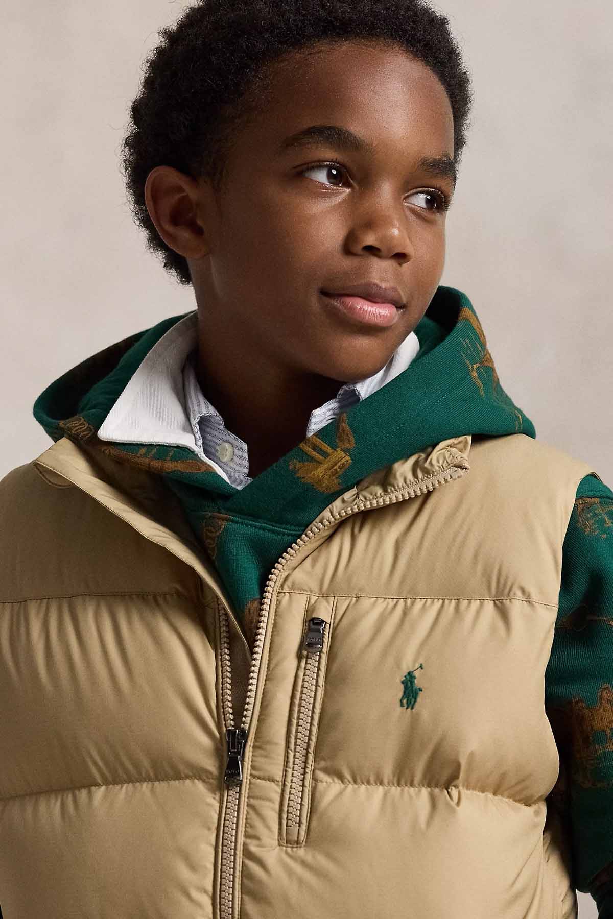 Polo Ralph Lauren Kids L Beden Erkek Çocuk Puffer Yelek