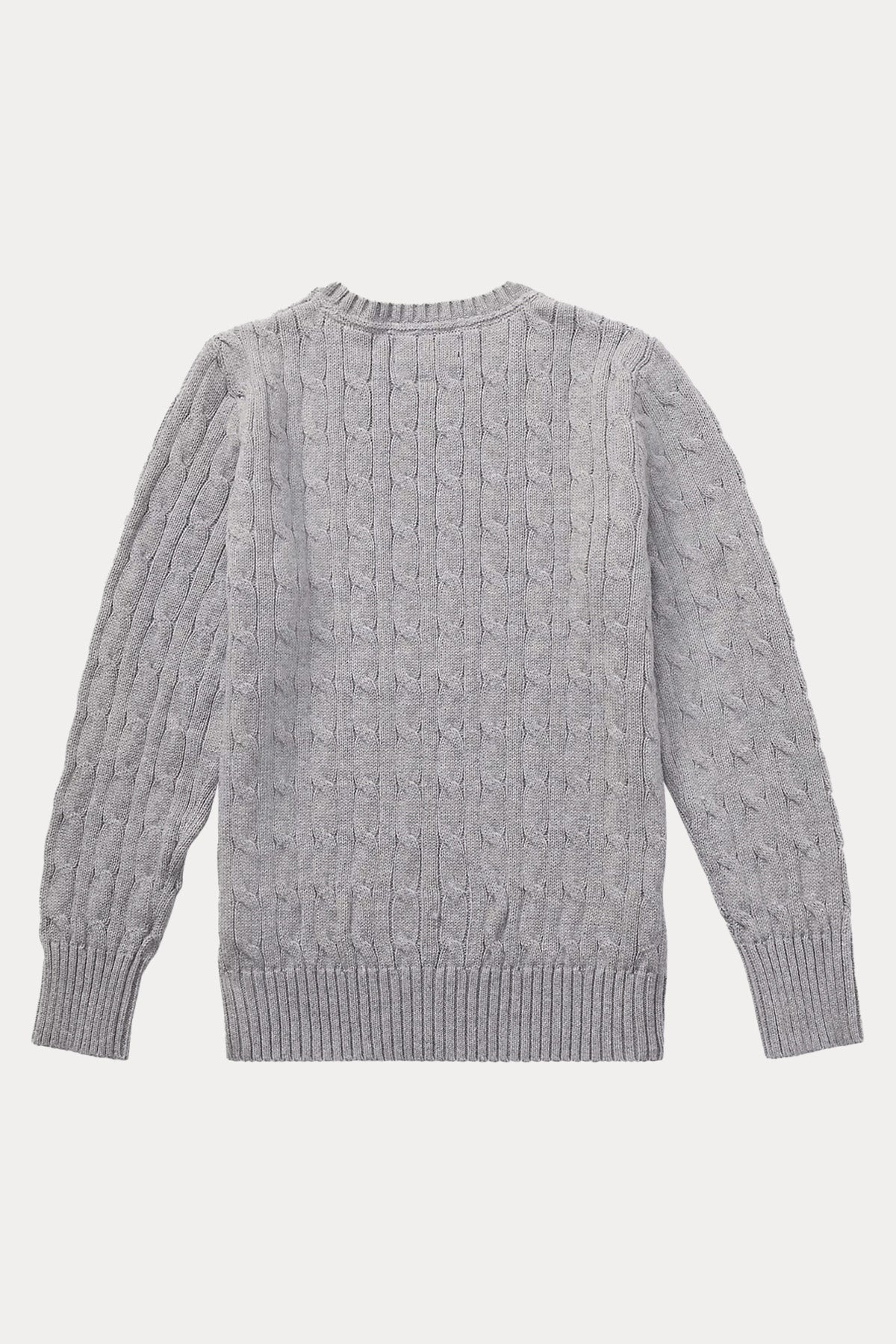 Polo Ralph Lauren Kids S-M Beden Unisex Çocuk Saç Örgü Triko