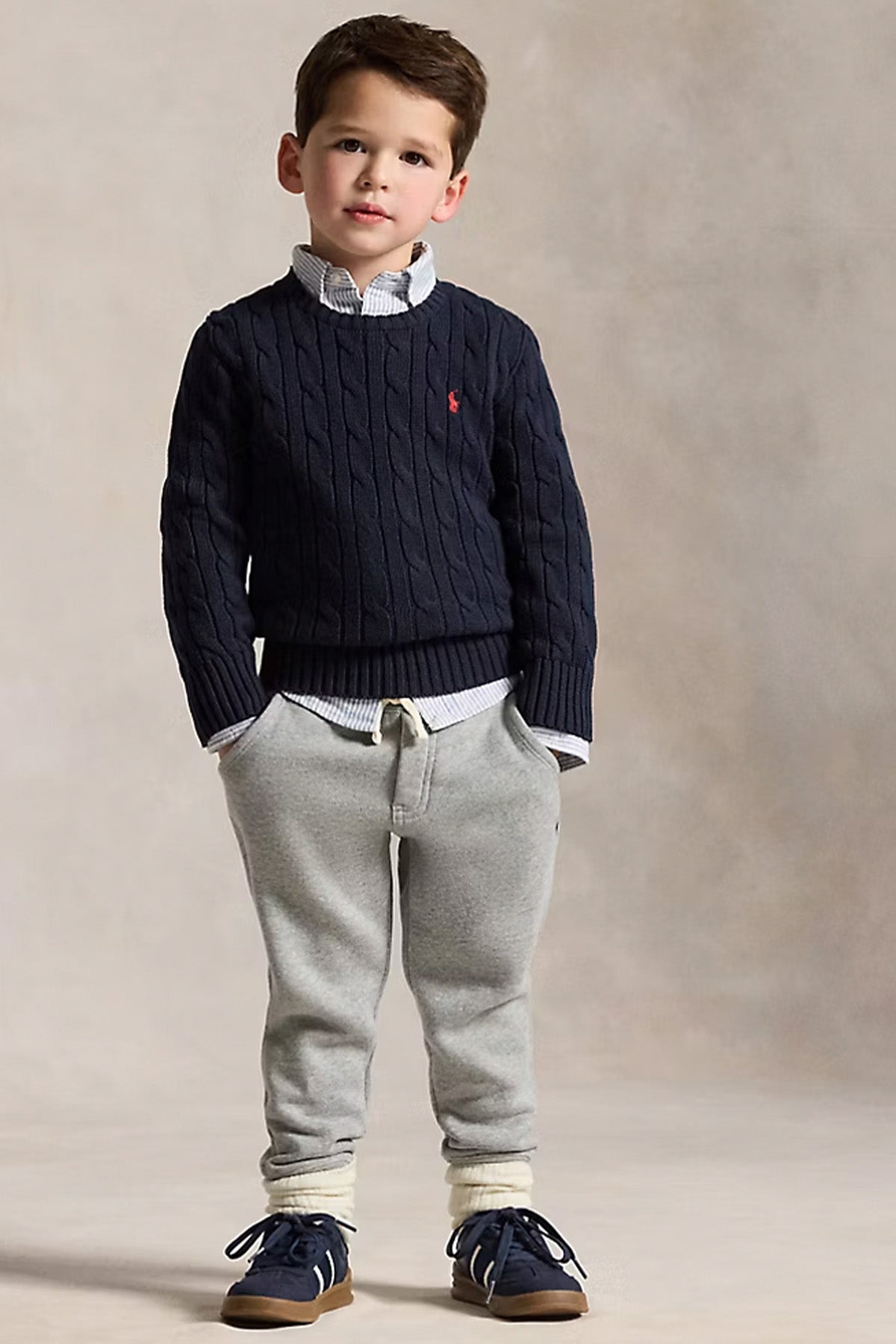 Polo Ralph Lauren Kids 4-6 Yaş Unisex Çocuk Beli Lastikli Eşofman Altı