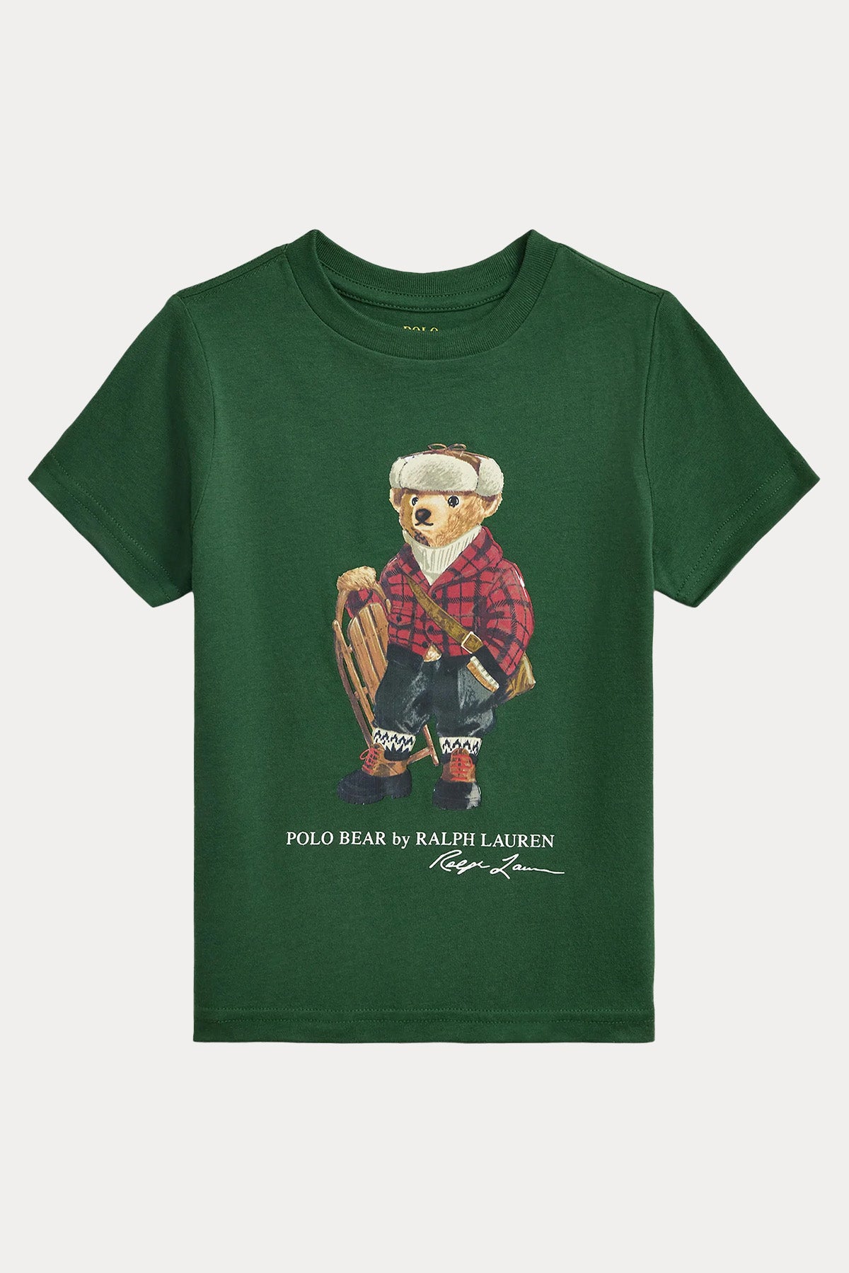 Polo Ralph Lauren Kids 3-7 Yaş Unisex Çocuk Polo Bear T-shirt