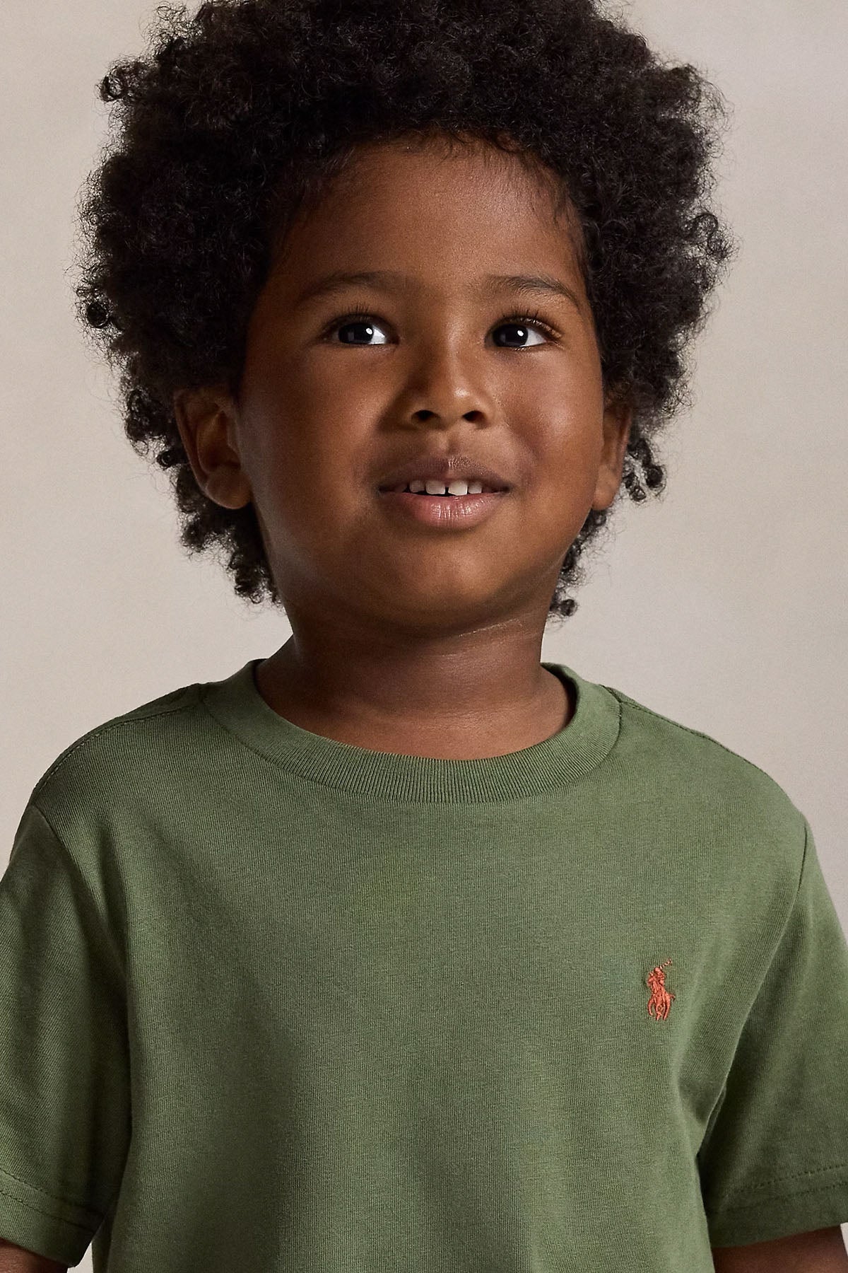 Polo Ralph Lauren Kids 4-7 Yaş Unisex Çocuk Yuvarlak Yaka T-shirt