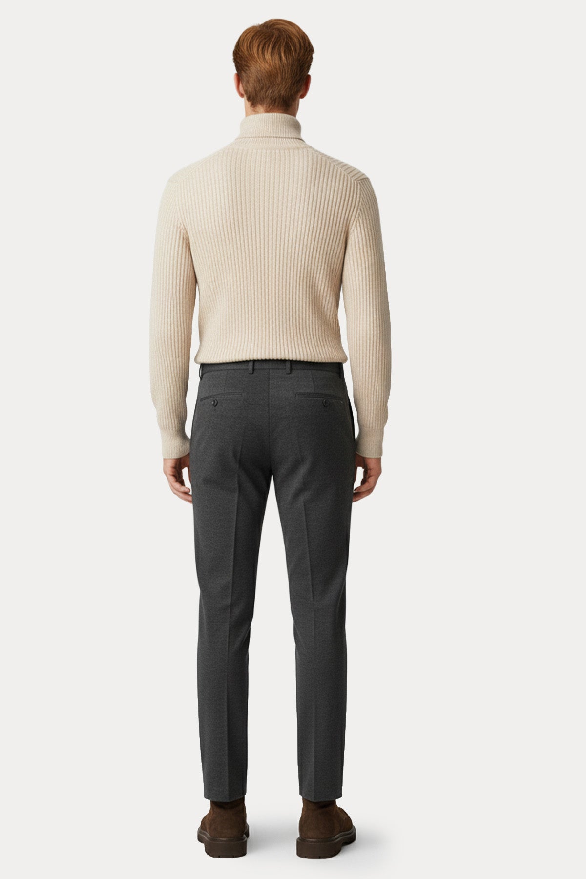 Pantaloni Torino Slim Fit Beli Lastikli Streç Pantolon