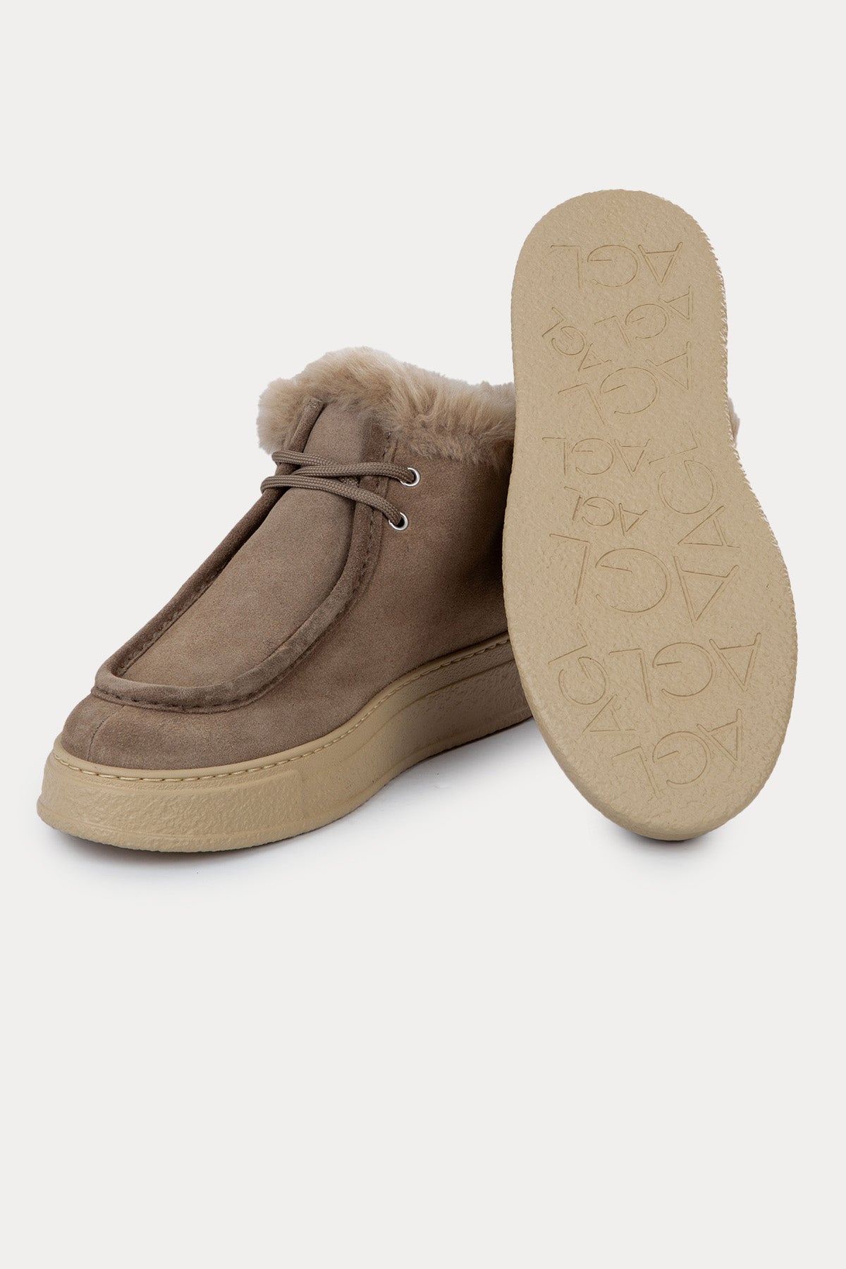 Agl Giuly İçi Kürklü Extralight Taban Süet Kısa Bot