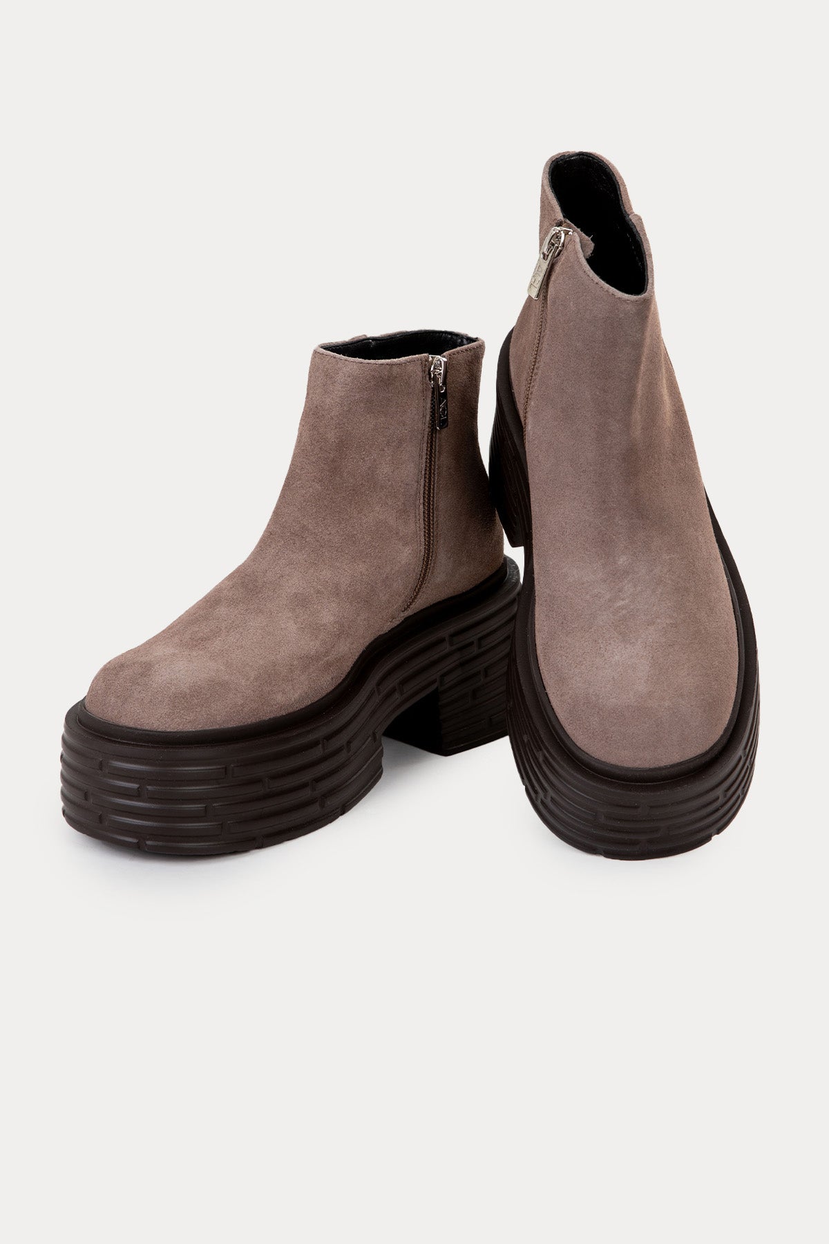 Agl Lignes Topuklu Süet Bot