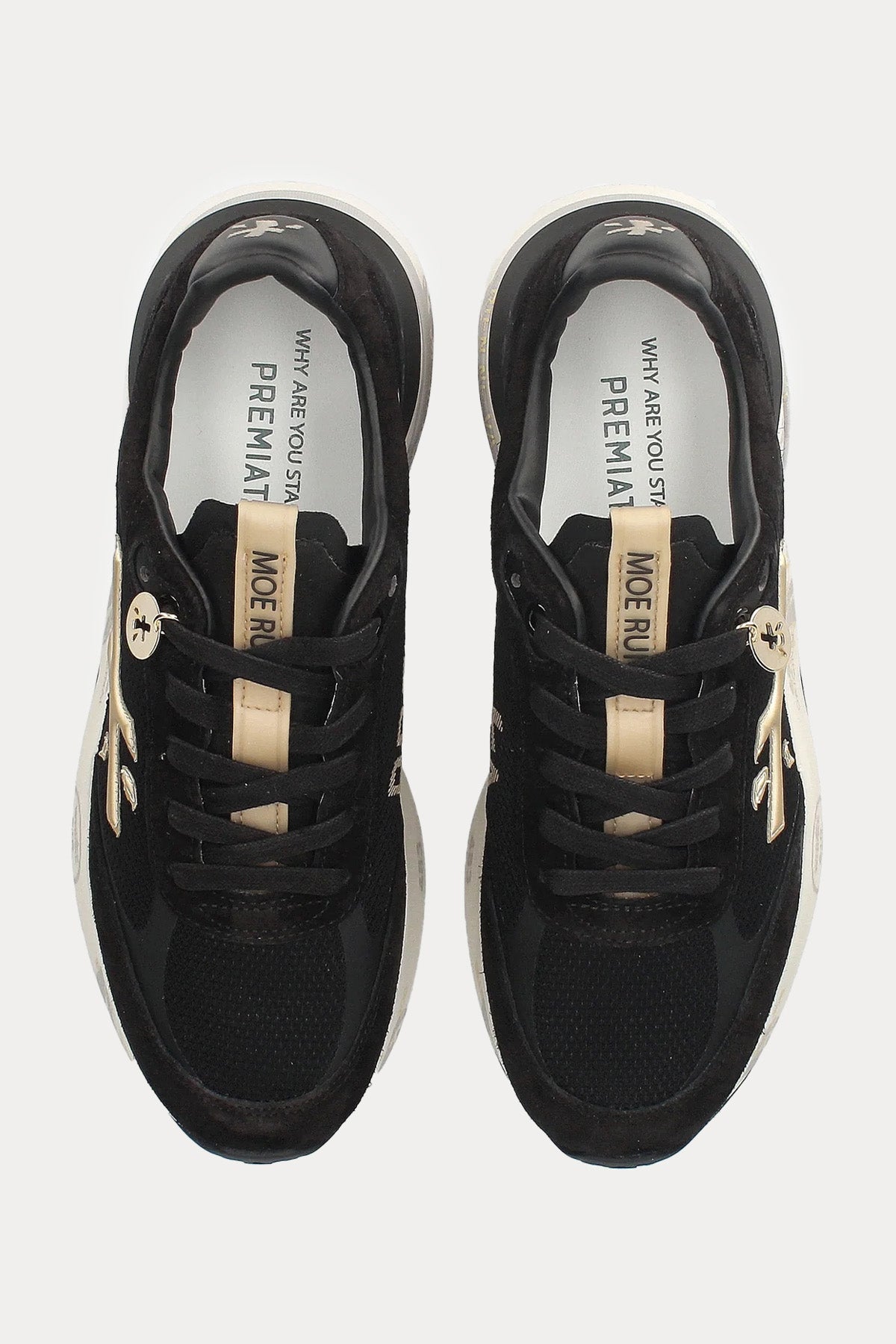 Premiata Moerund Süet Sneaker Ayakkabı-Ayakkabı-Libas