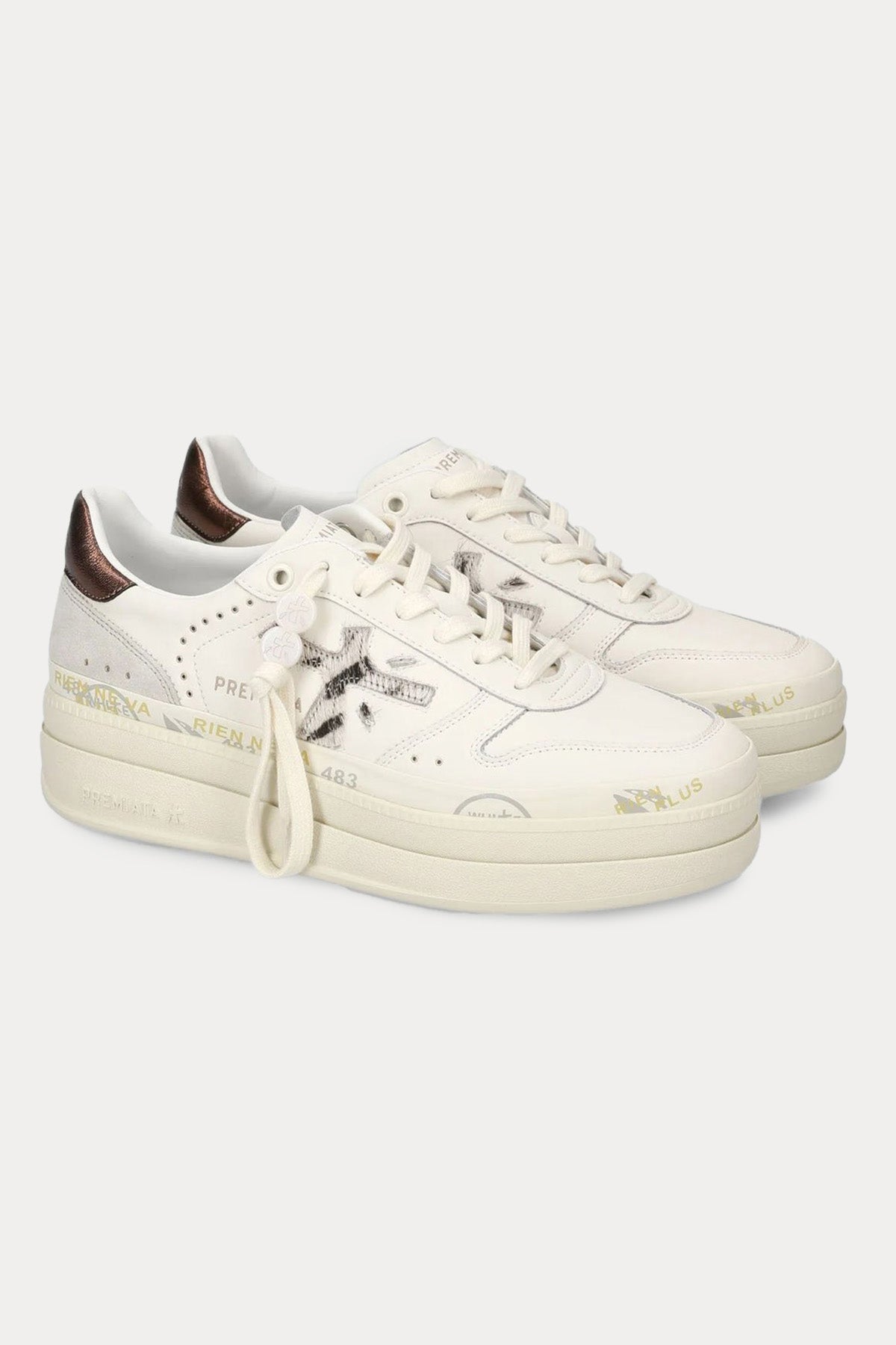 Premiata Micol Deri Sneaker Ayakkabı