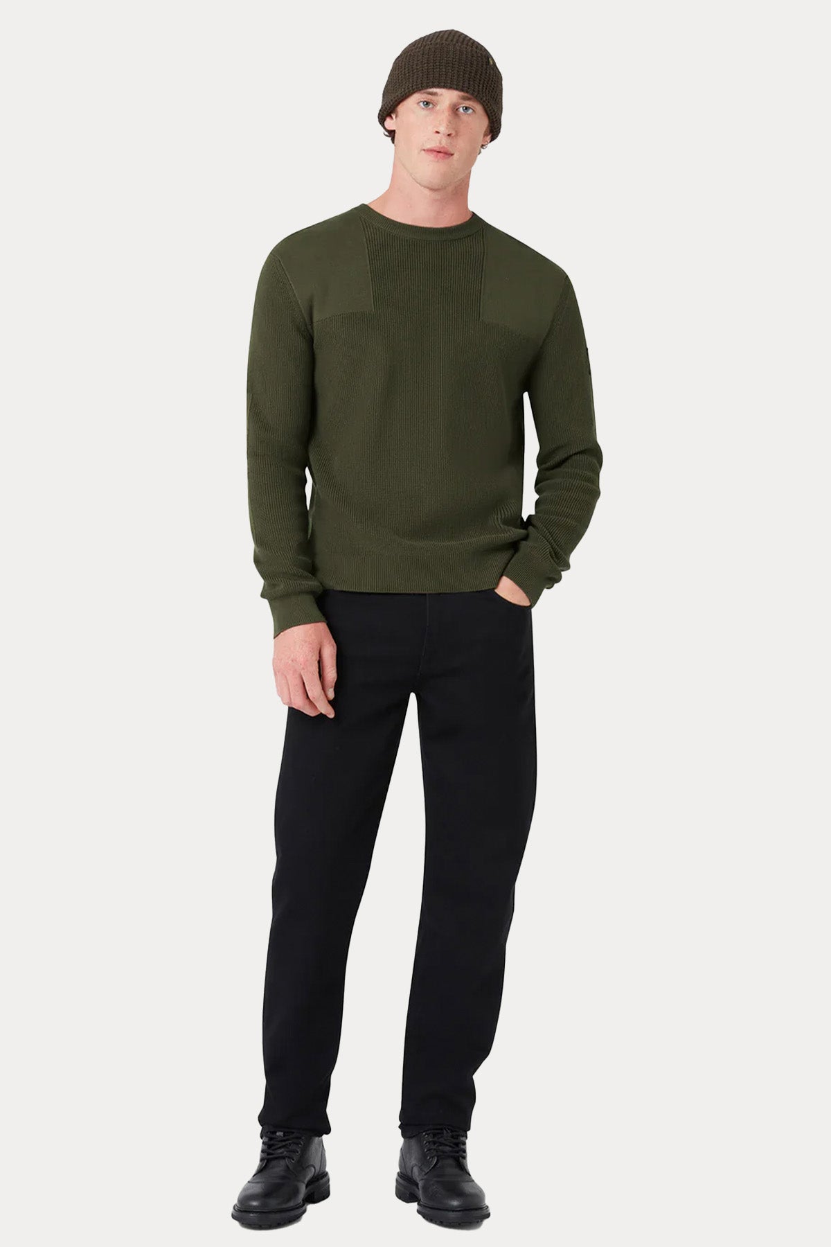 Belstaff Regular Fit Yuvarlak Yaka Örgü Triko