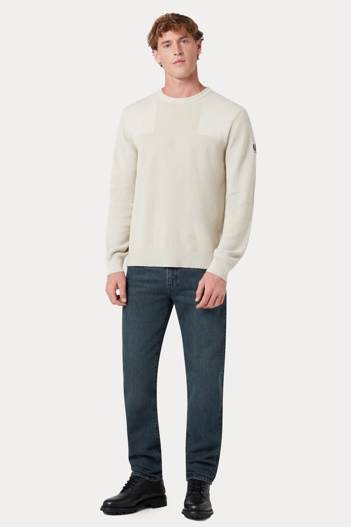 Belstaff Regular Fit Yuvarlak Yaka Örgü Triko