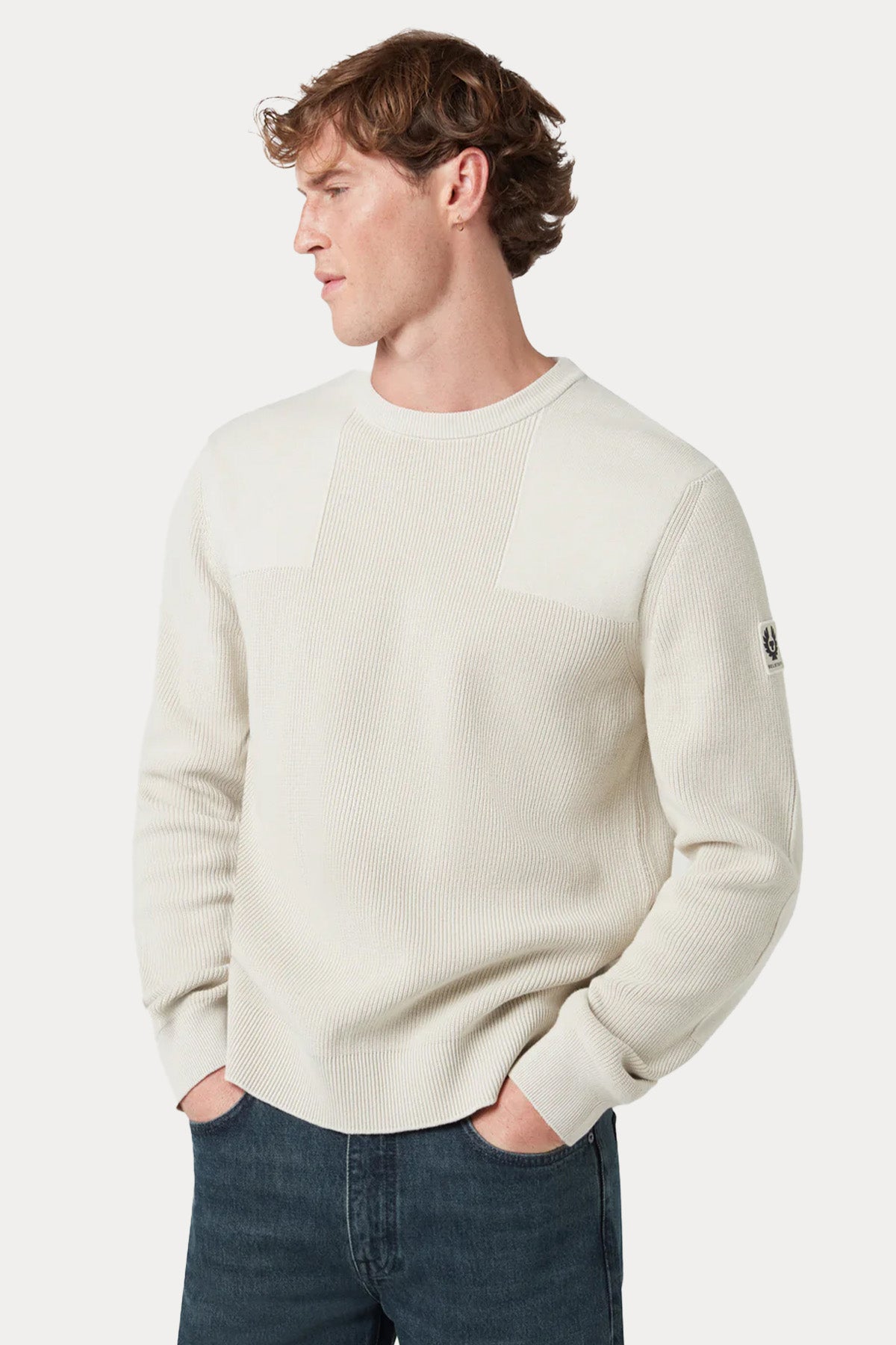 Belstaff Regular Fit Yuvarlak Yaka Örgü Triko