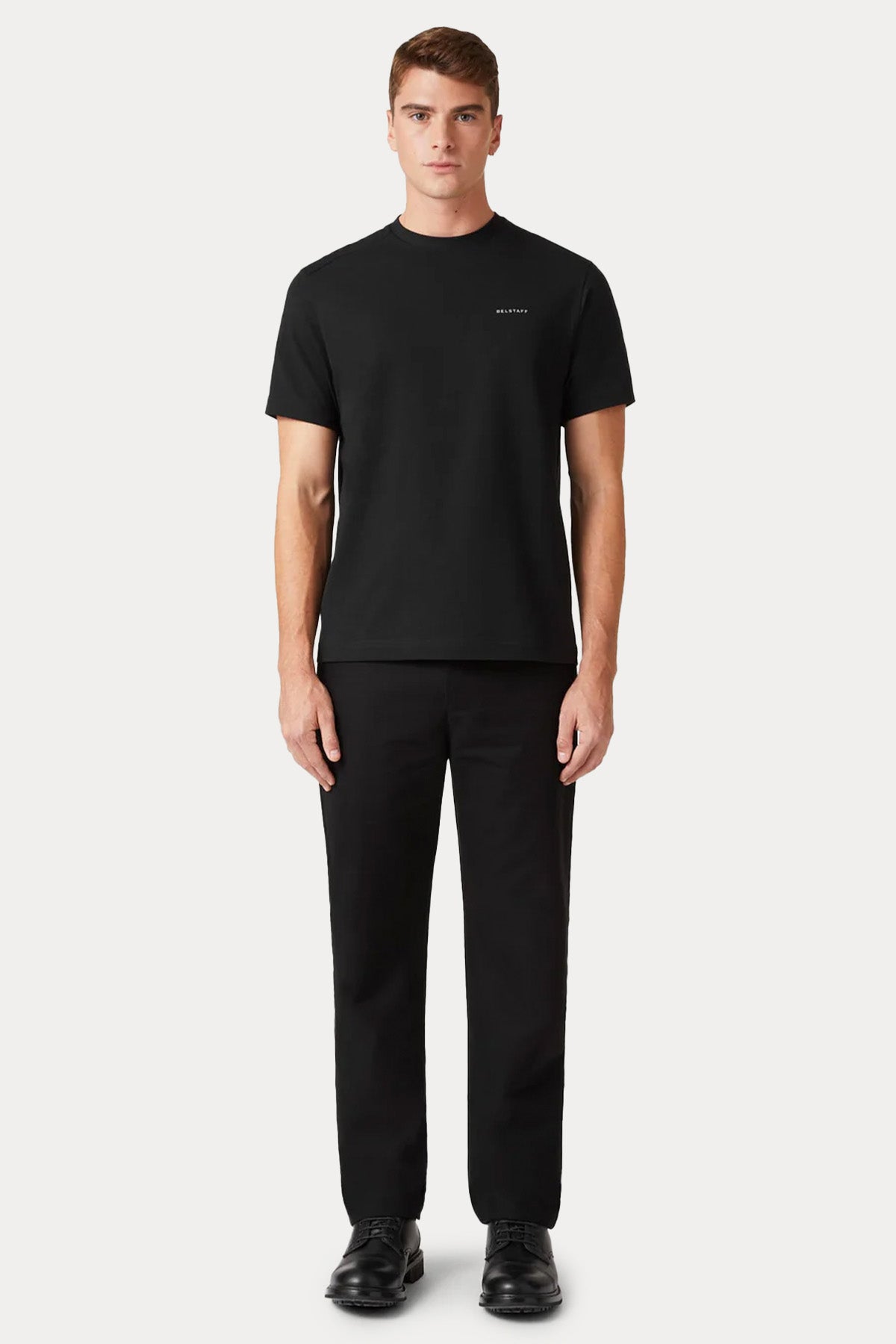 Belstaff Regular Fit Yuvarlak Yaka Streç T-shirt