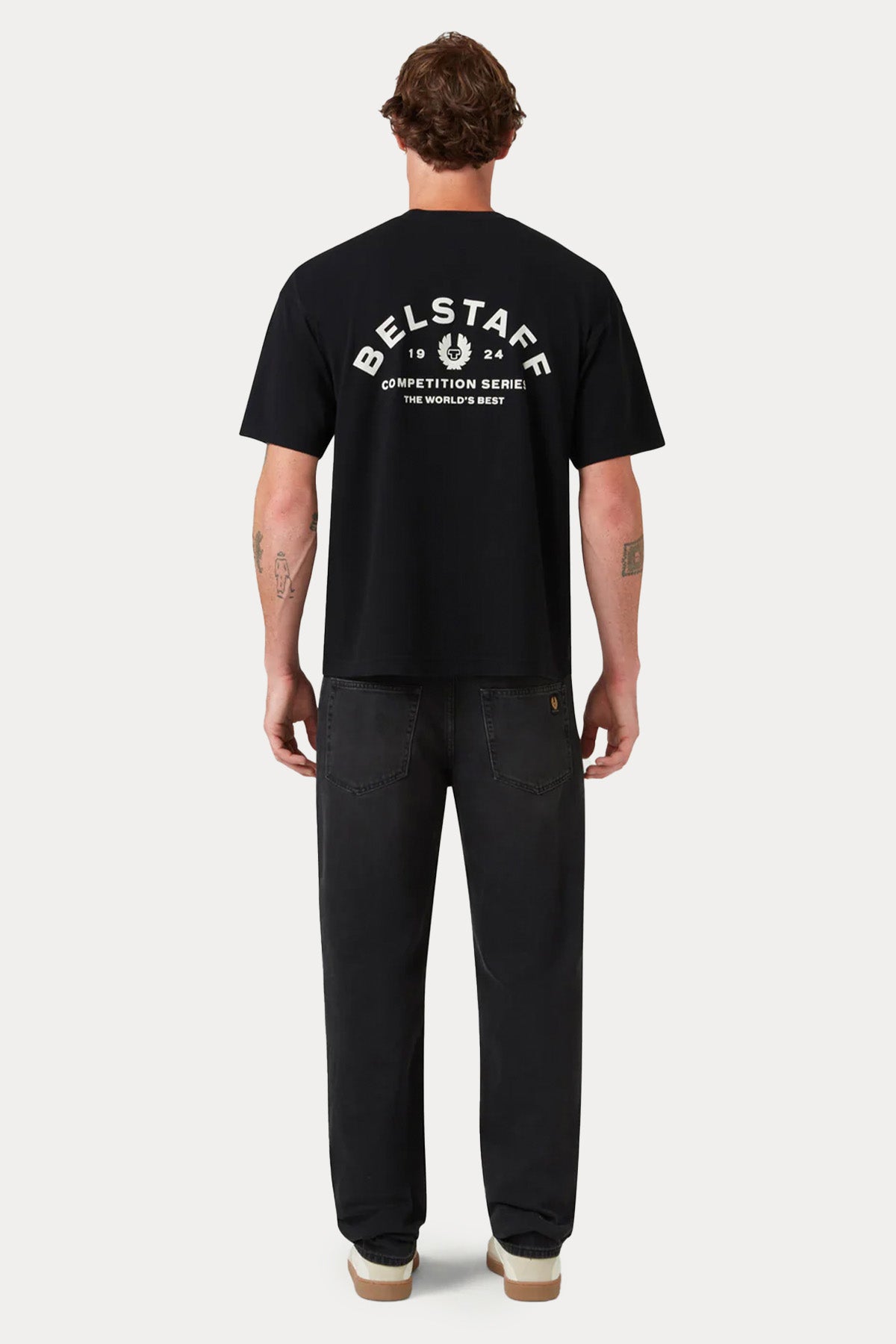 Belstaff Geniş Kesim Logolu T-shirt