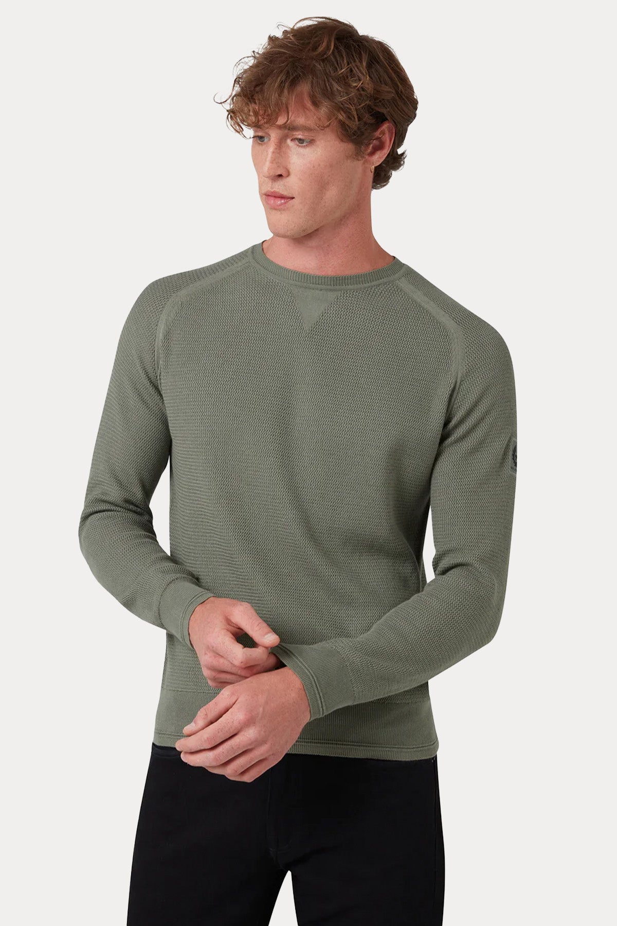 Belstaff Regular Fit Yuvarlak Yaka Örgü Triko