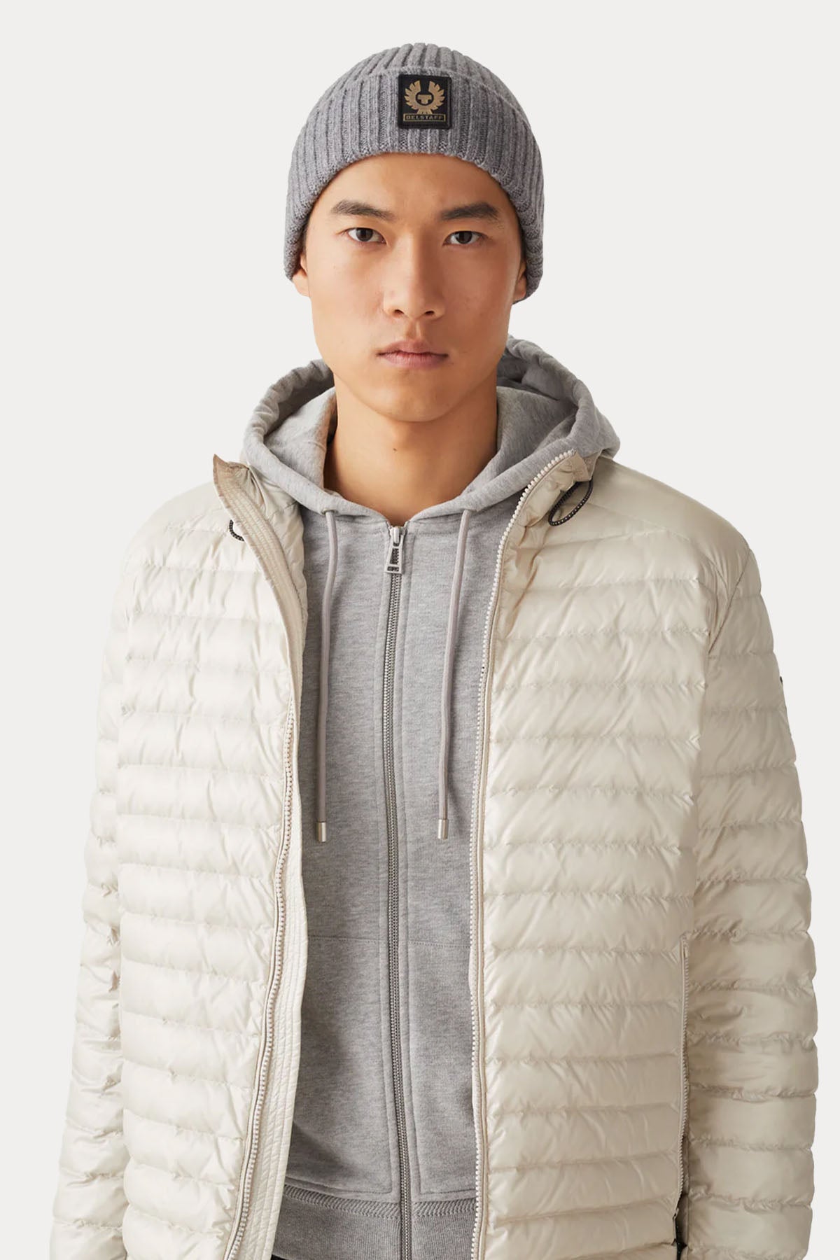 Belstaff Logolu Örgü Yün Bere