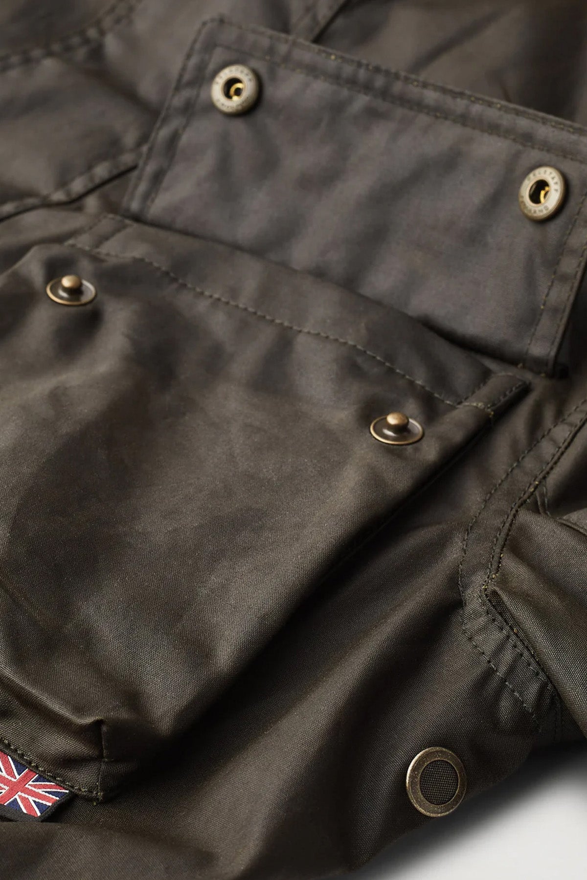 Belstaff Icon Fieldmaster Mumlu Kumaş Mont