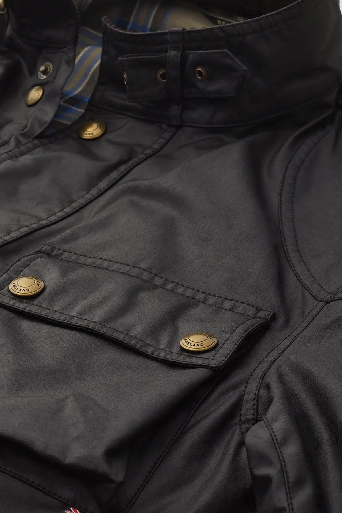 Belstaff Icon Trialmaster Kemerli Mumlu Kumaş Mont