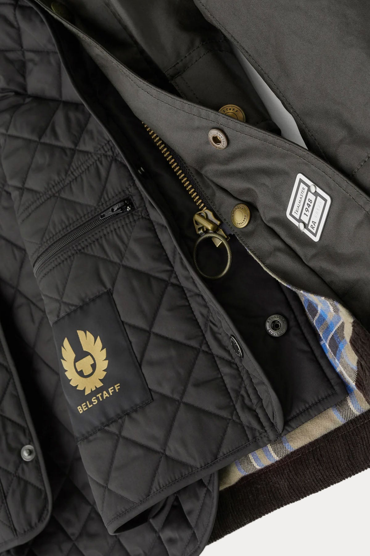 Belstaff Icon Trialmaster Kemerli Mumlu Kumaş Mont