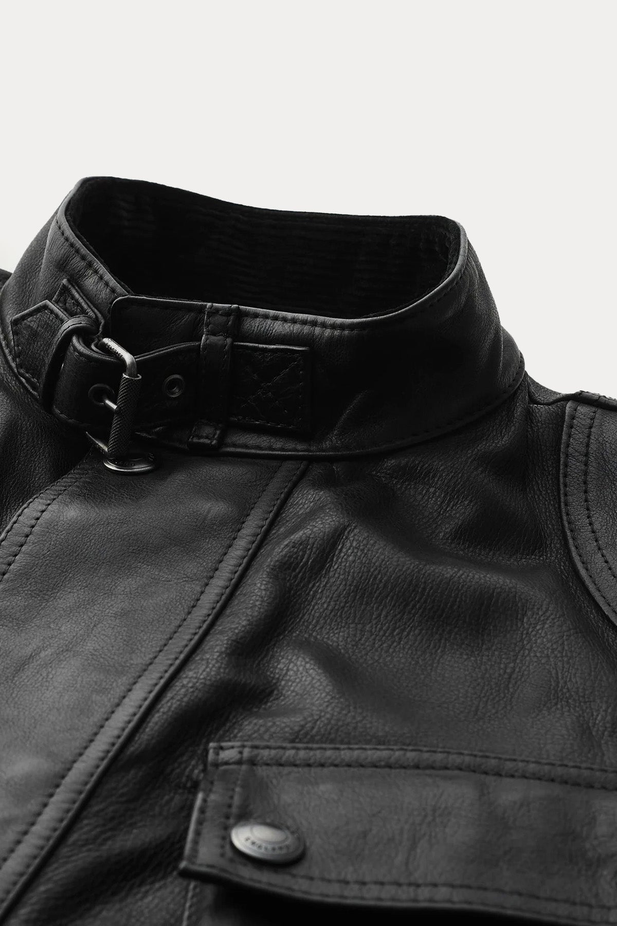 Belstaff Icon Trialmaster Kemerli Deri Mont