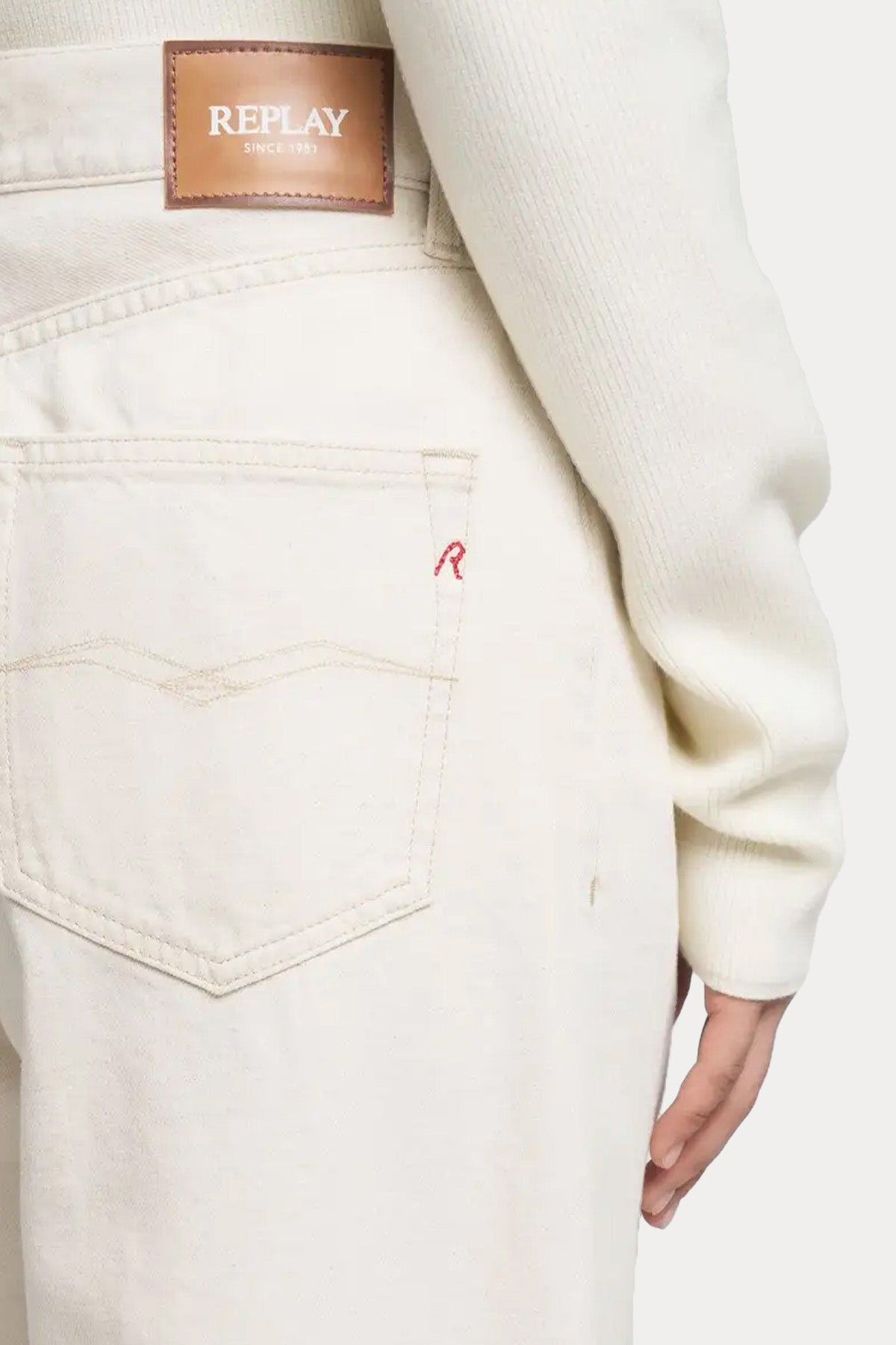 Replay Nalaja Relaxed Fit Yüksek Belli Jeans