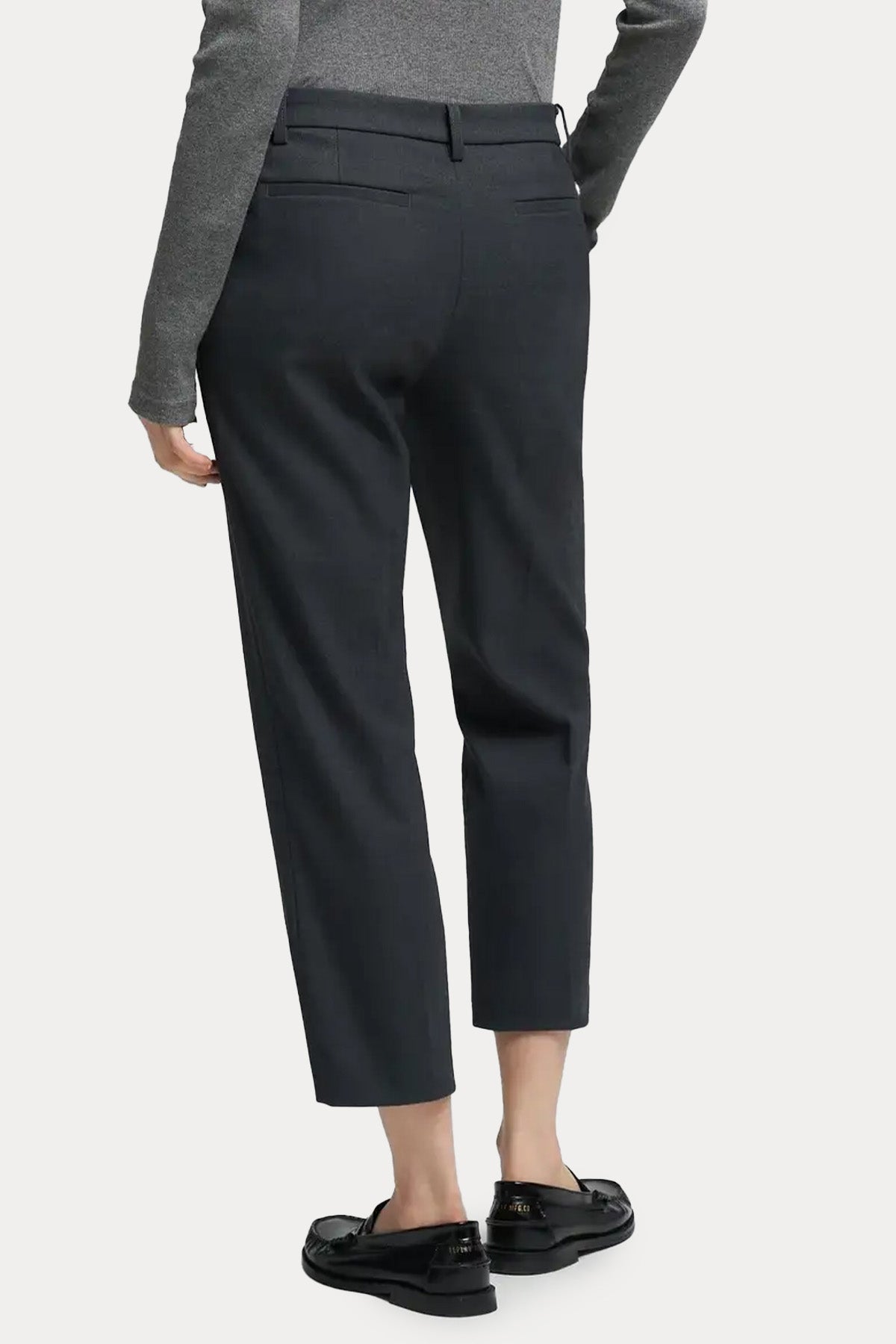 Replay Regular Fit Yandan Cepli Crop Pantolon