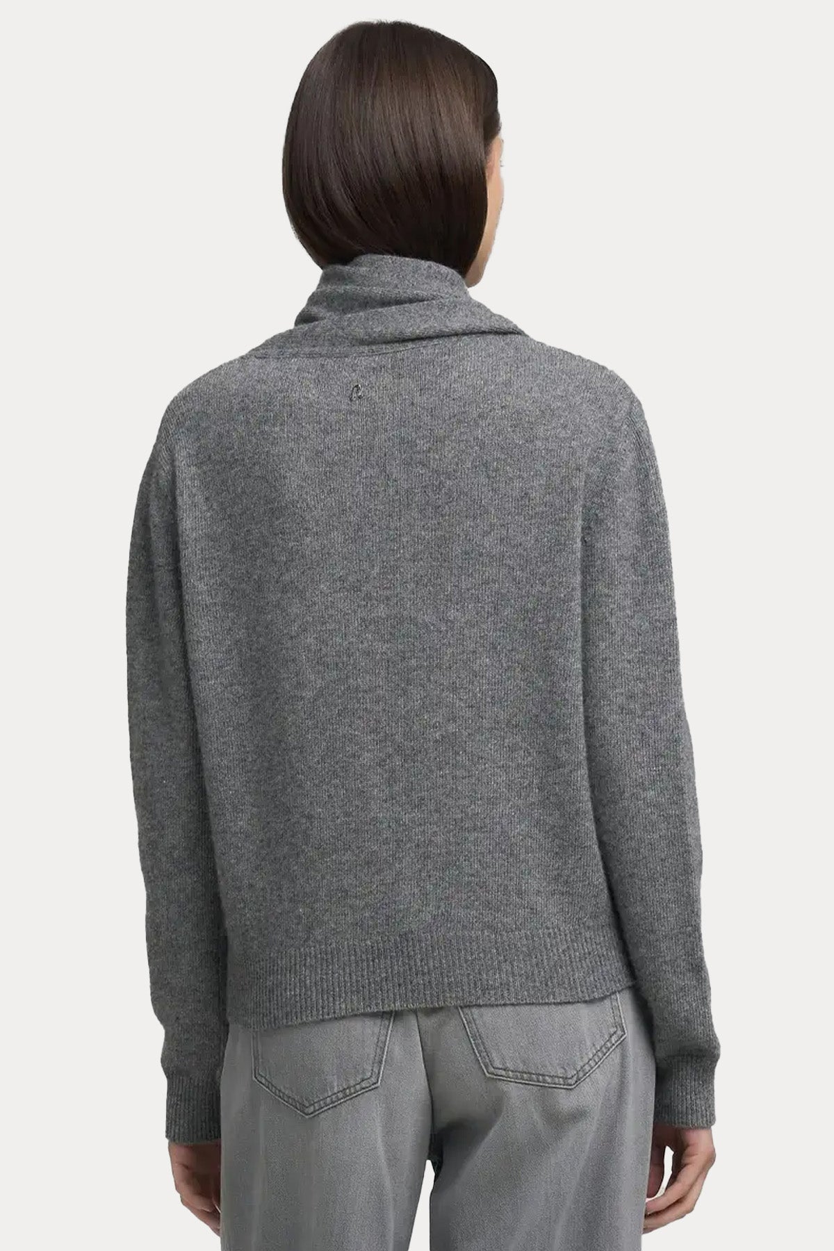 Replay Regular  Fit Balıkçı Şal Yaka Örgü Yün Triko