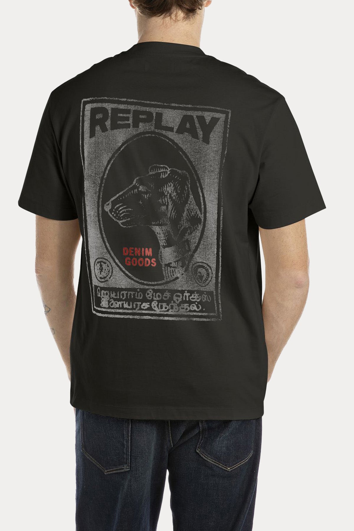 Replay Regular Fit Yuvarlak Yaka Logolu T-shirt