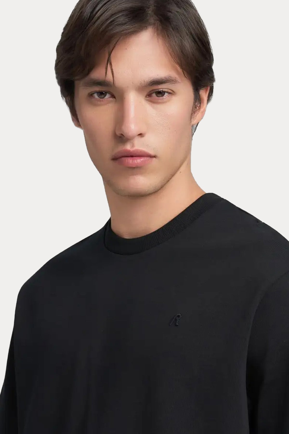 Replay Relaxed Fit Yuvarlak Yaka Logolu T-shirt