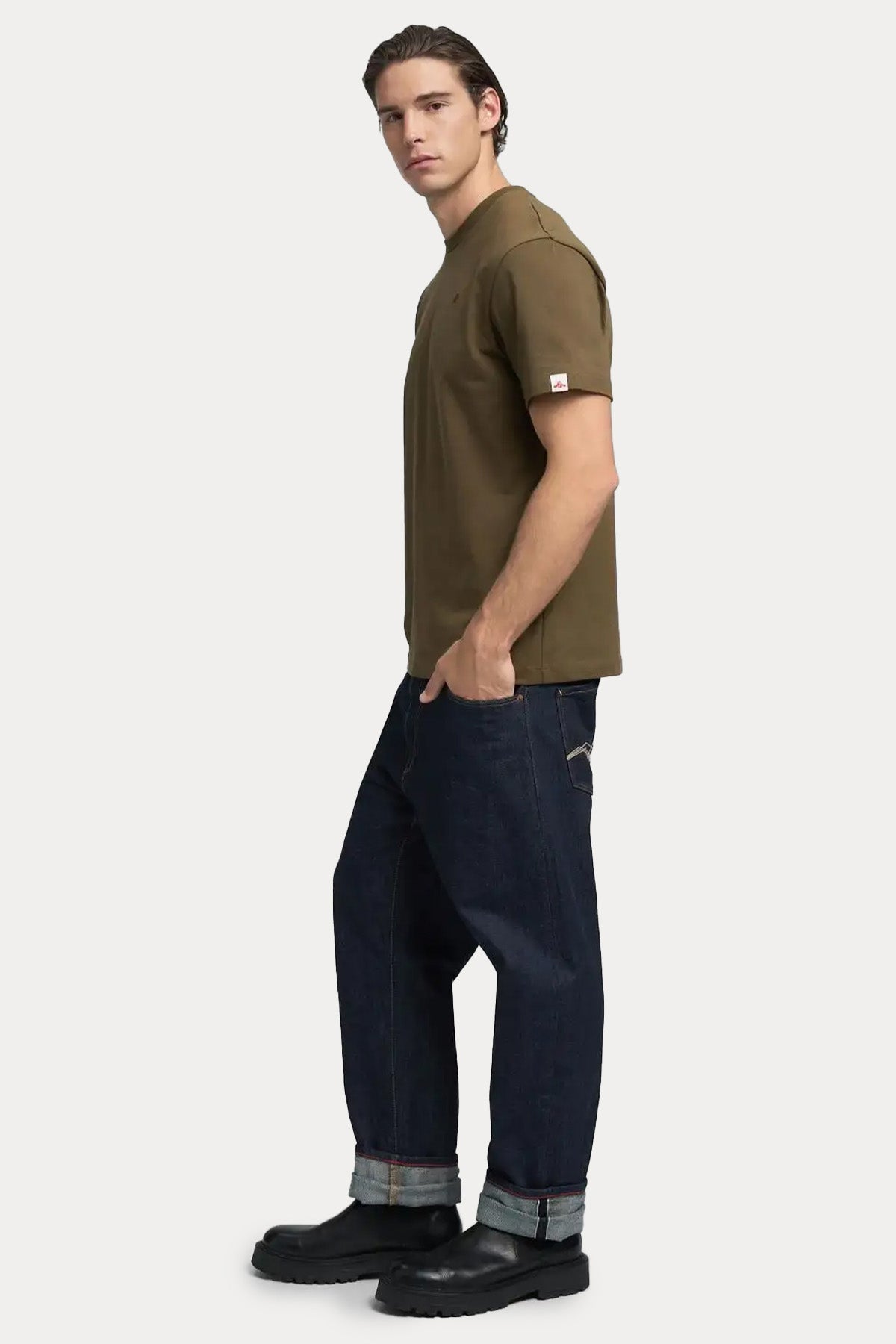 Replay Relaxed Fit Yuvarlak Yaka Logolu T-shirt