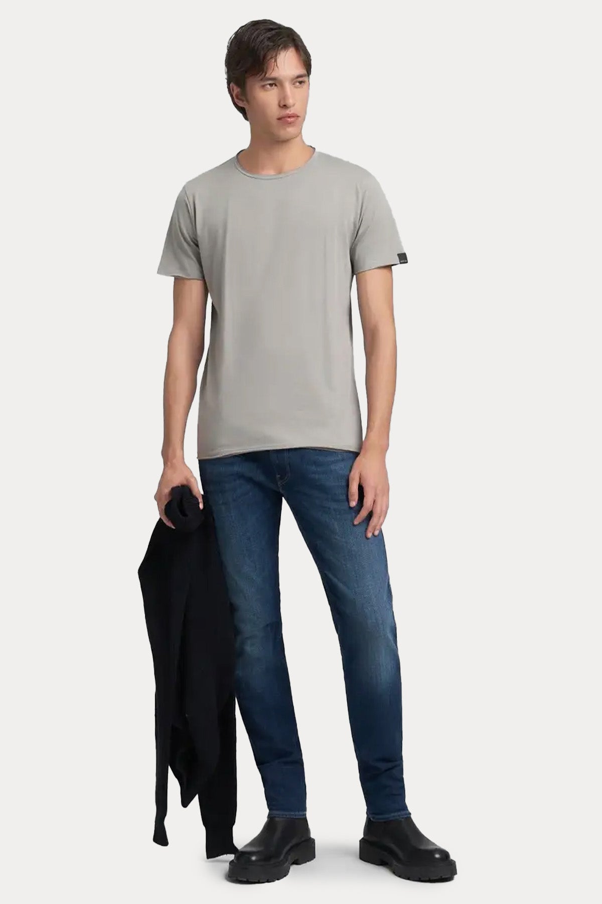 Replay Anbass Slim Fit Yıkamalı Jeans