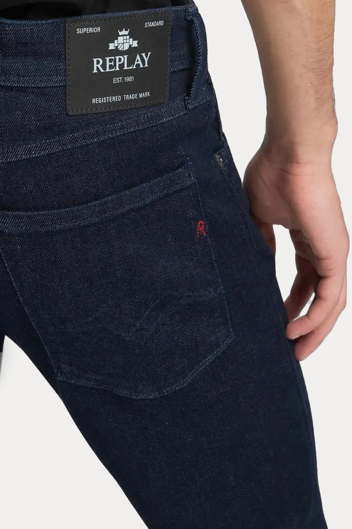 Replay Anbass Slim Fit Streç Jeans