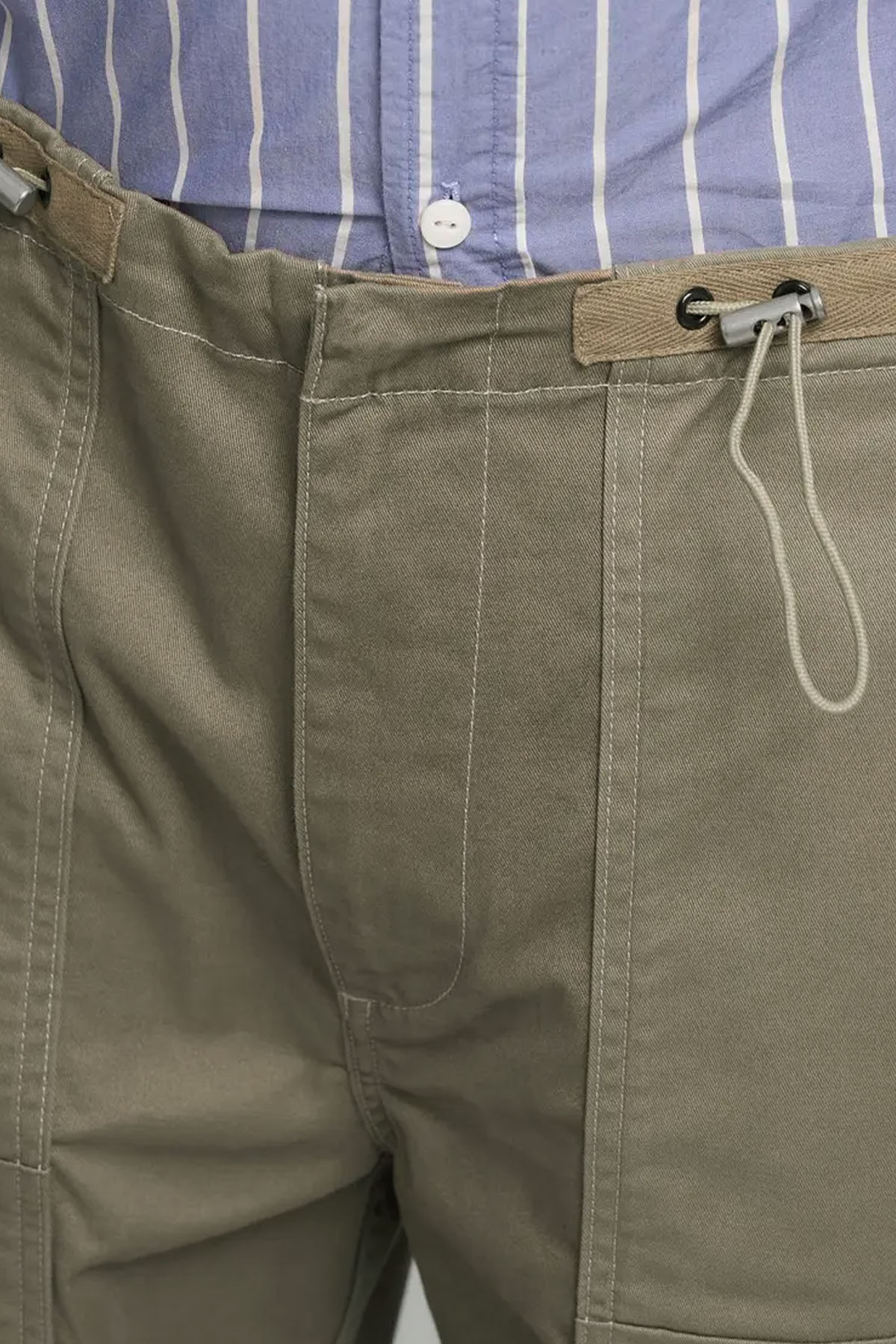 Replay Relaxed Fit Beli Lastikli Yandan Cepli Pantolon