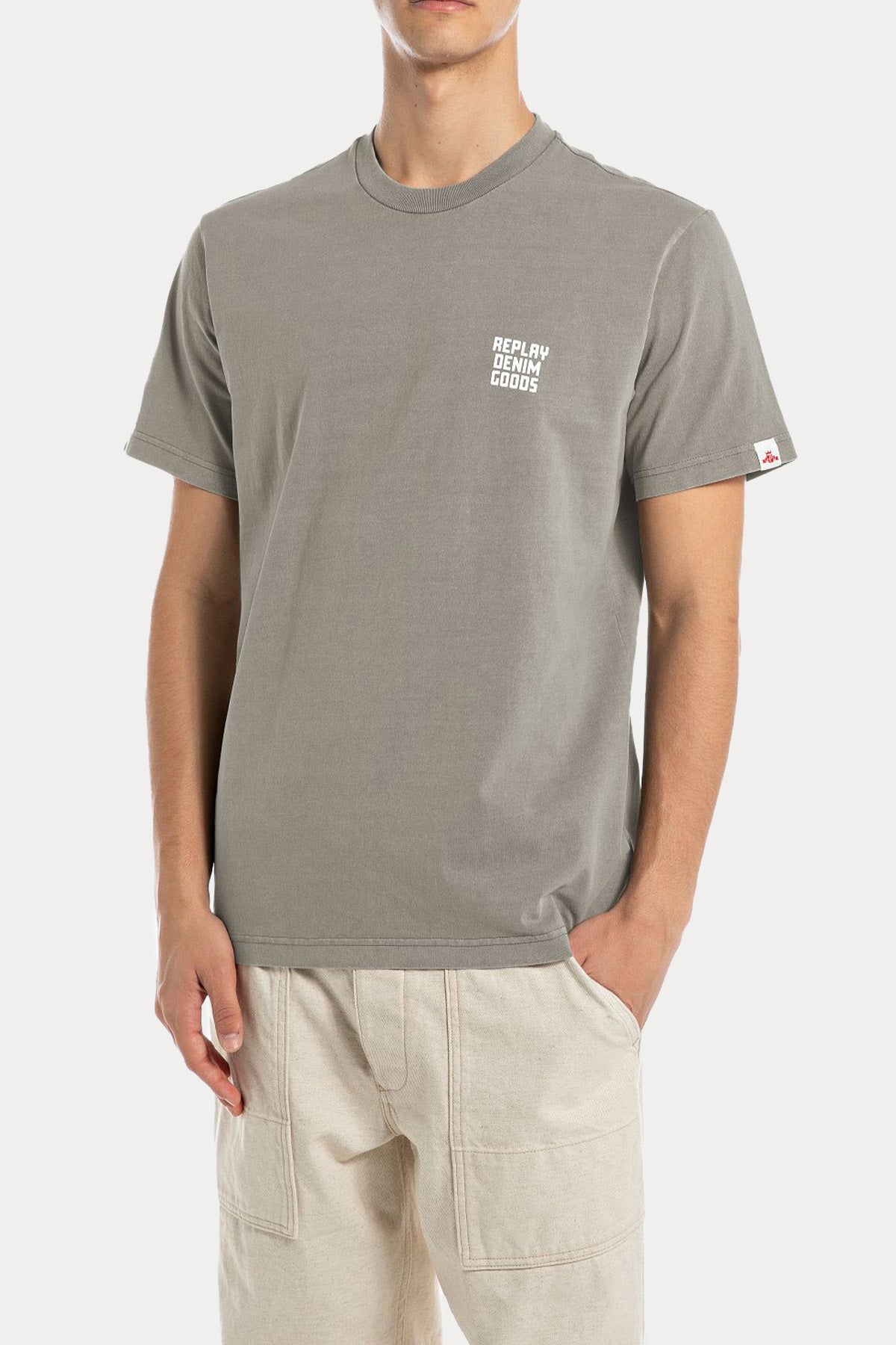 Replay Regular Fit Yuvarlak Yaka Logolu T-shirt