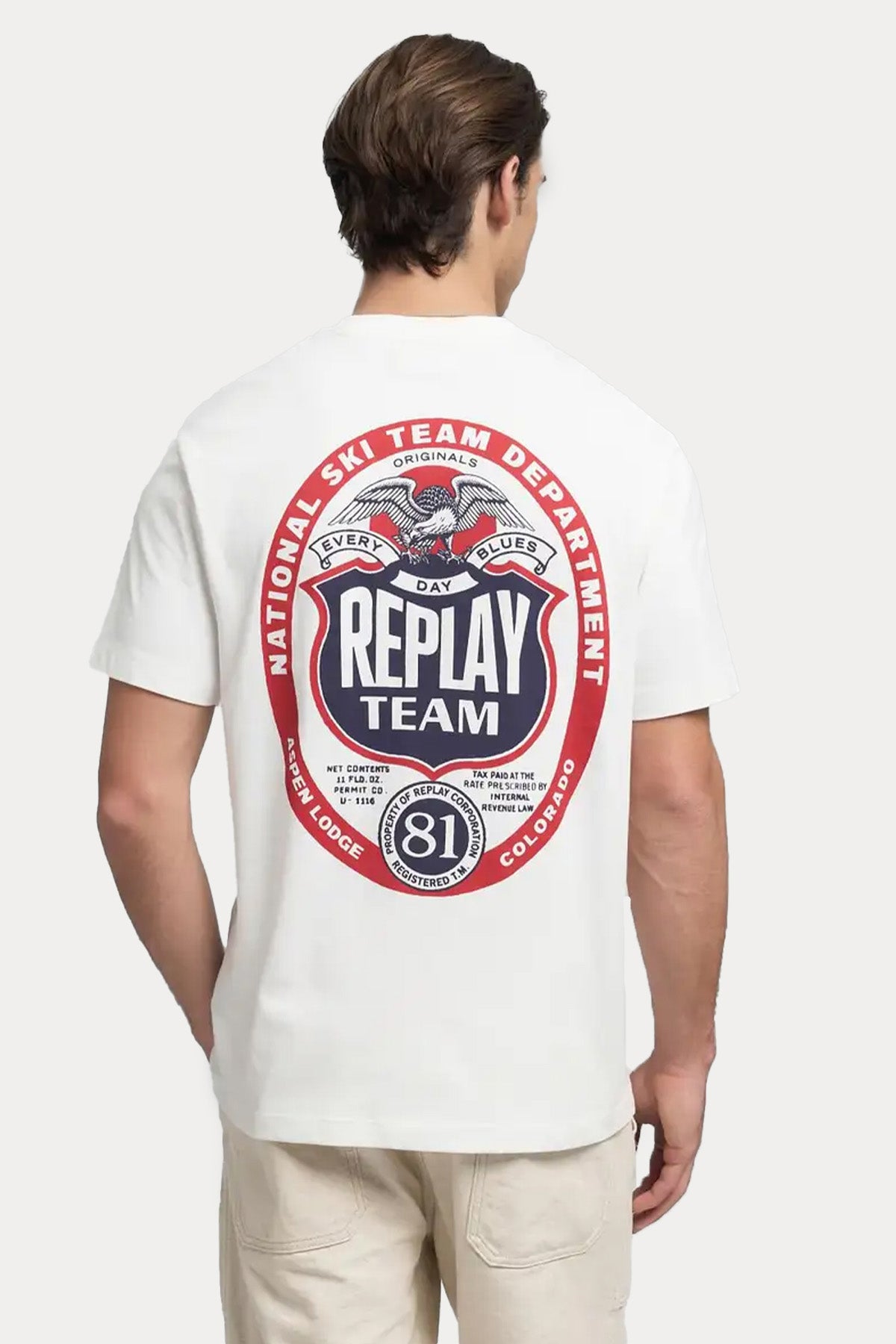 Replay Regular Fit Yuvarlak Yaka Logolu T-shirt