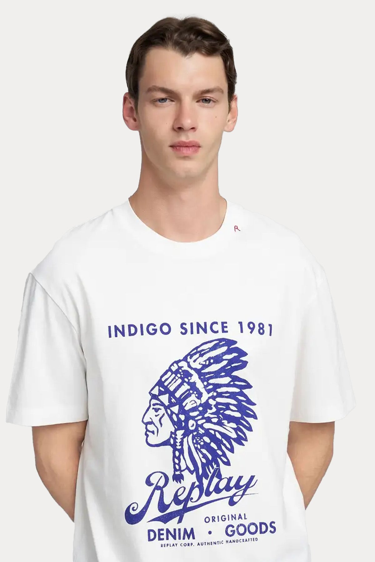 Replay Relaxed Fit Yuvarlak Yaka T-shirt