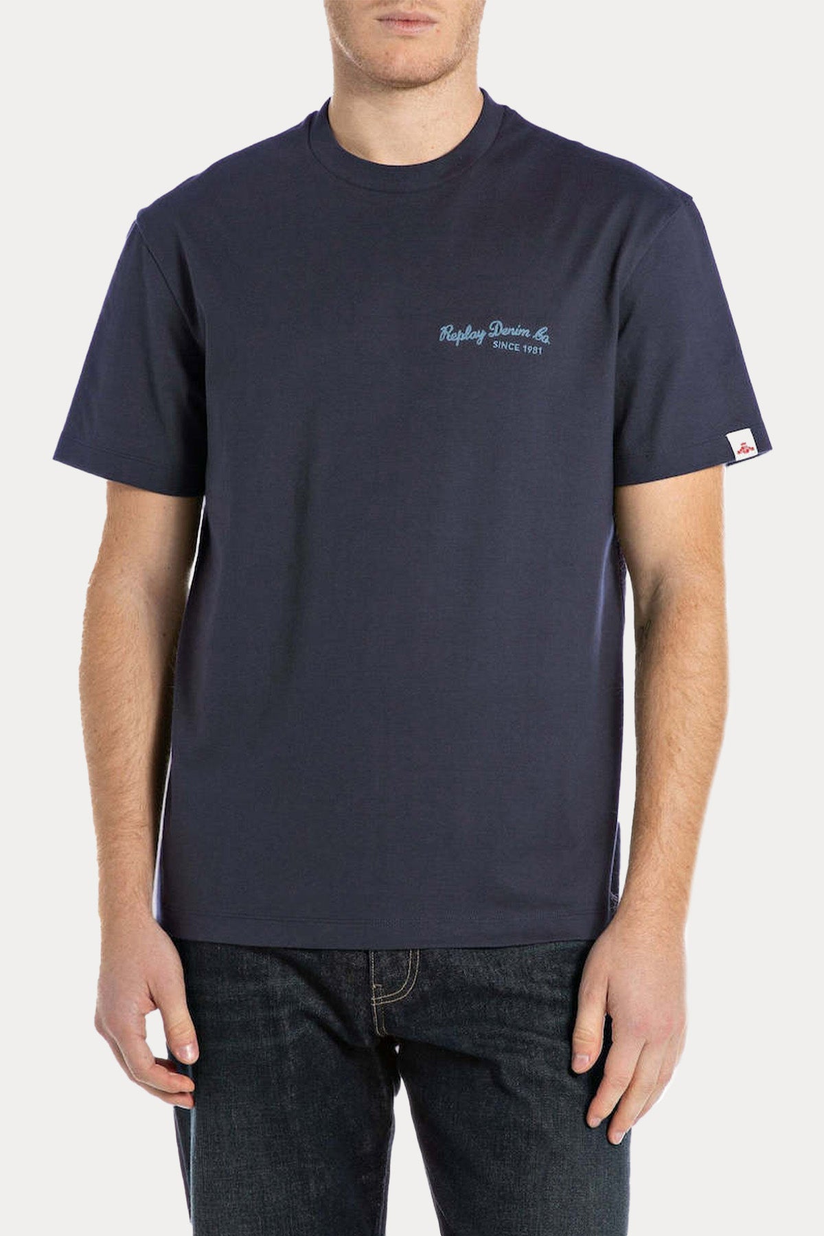 Replay Regular Fit Yuvarlak Yaka Logolu T-shirt