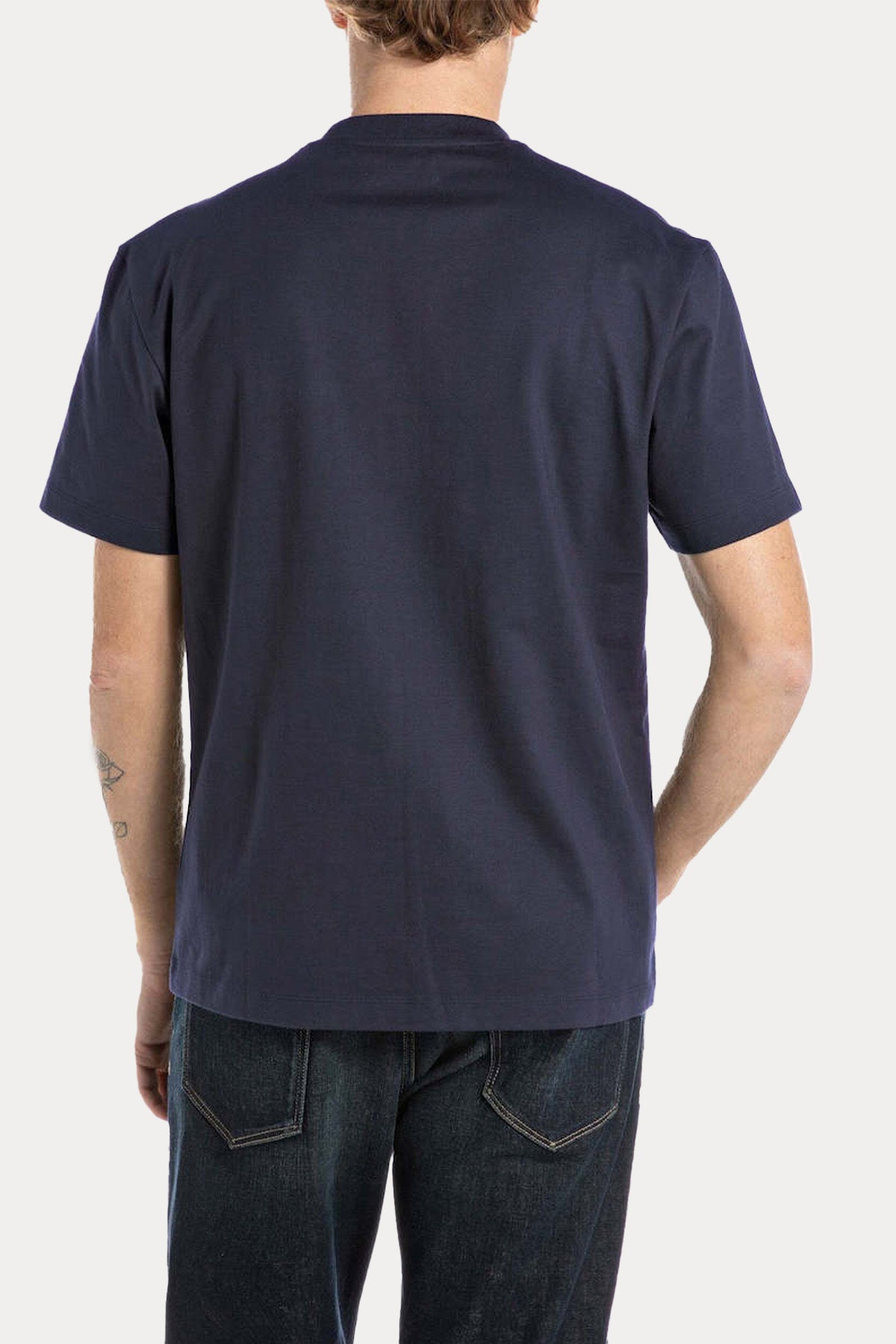 Replay Regular Fit Yuvarlak Yaka Logolu T-shirt