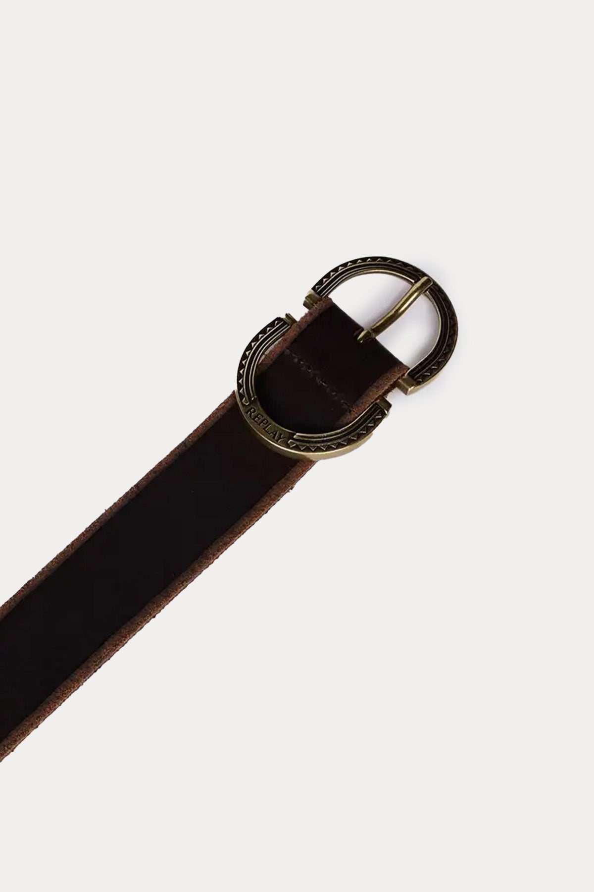 Replay Eskitme Detaylı Deri Kemer