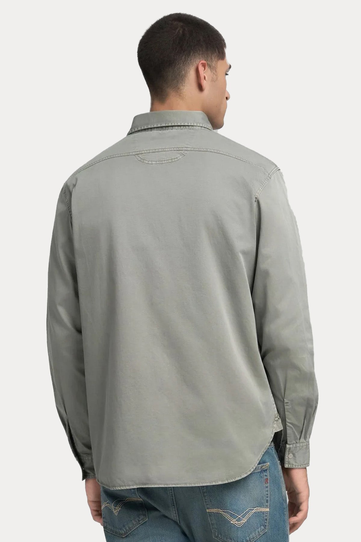 Replay Regular Fit Cep Detaylı Gömlek