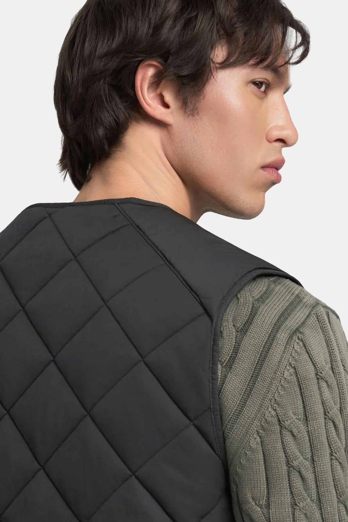 Replay Regular Fit Kapitone Desenli İnce Puffer Yelek