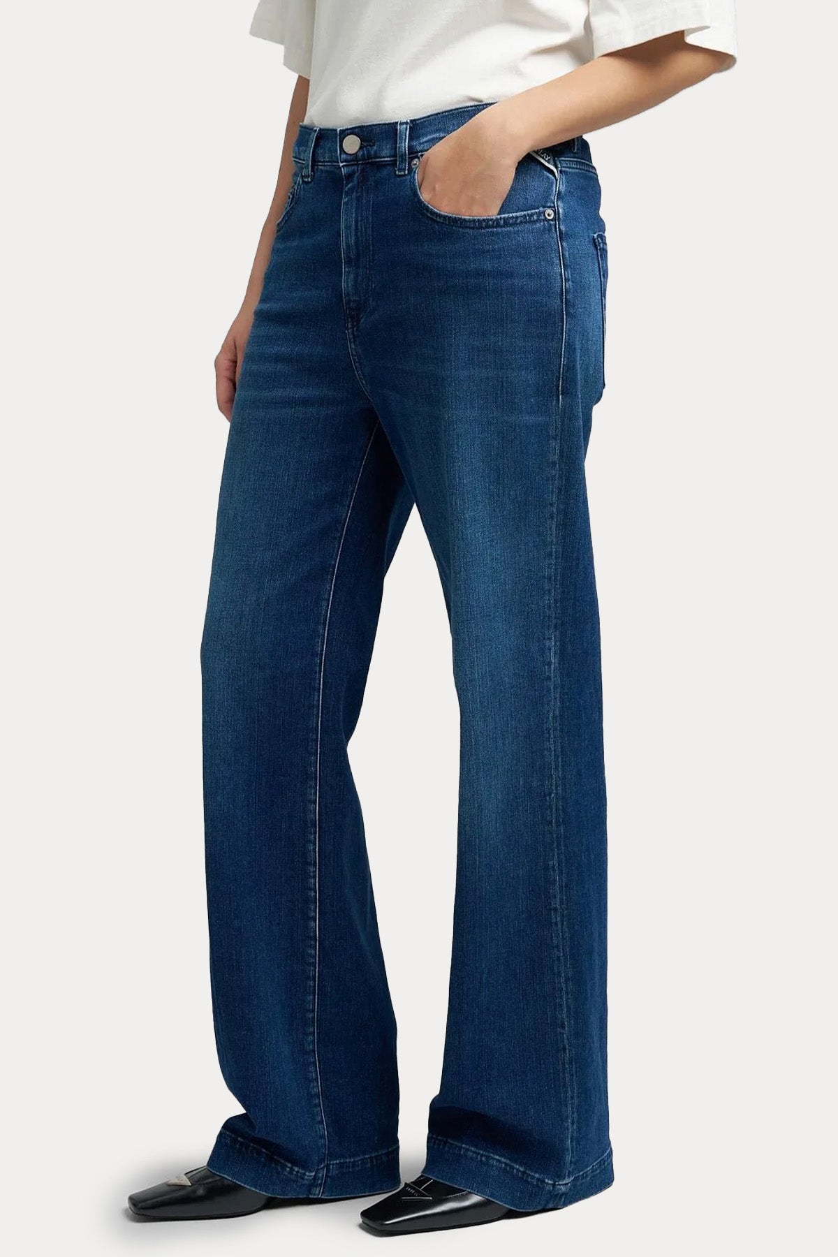 Replay Relaxed Straight Fit Yıkamalı Jeans