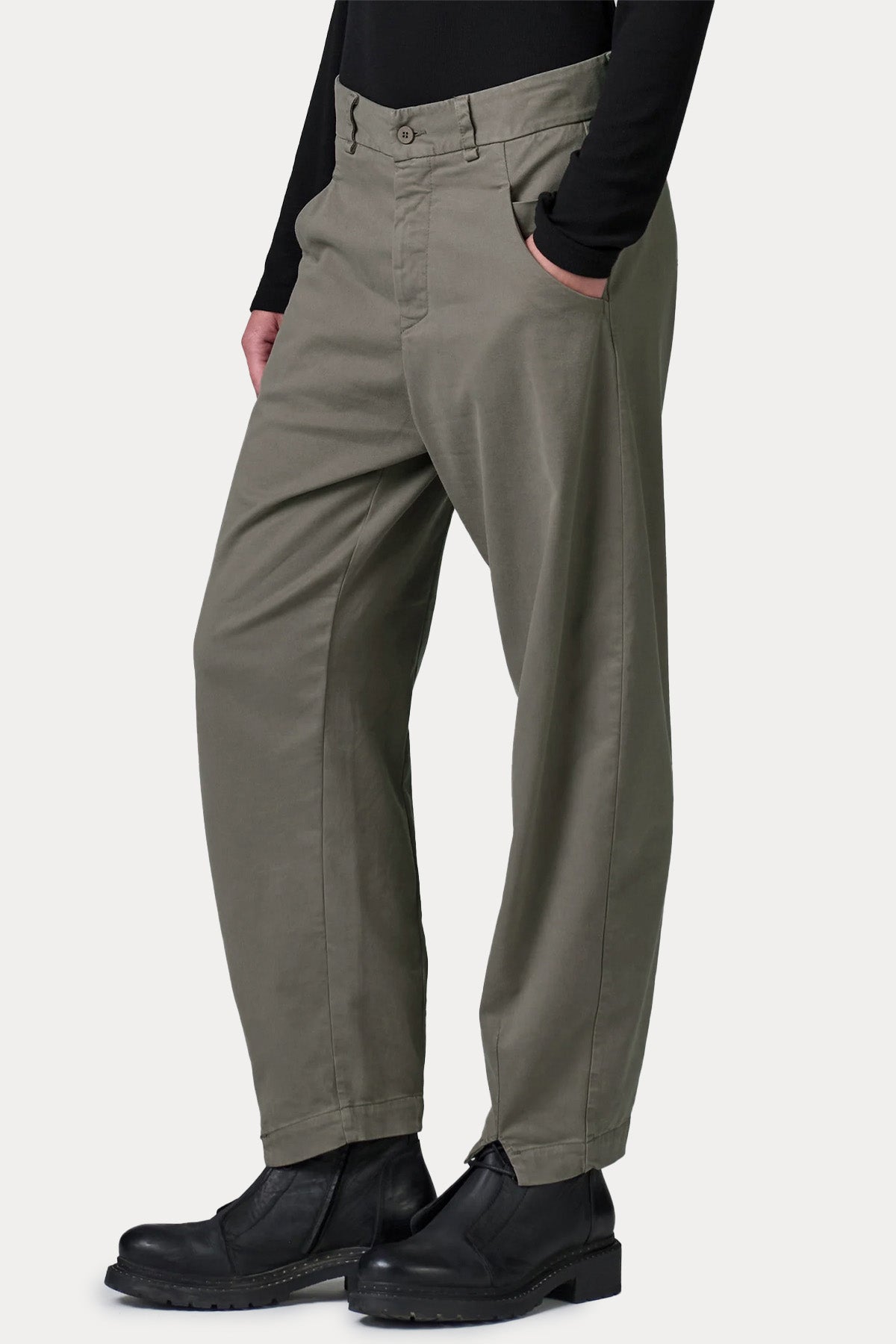 Transit Comfort Fit Yandan Cepli Streç Pantolon